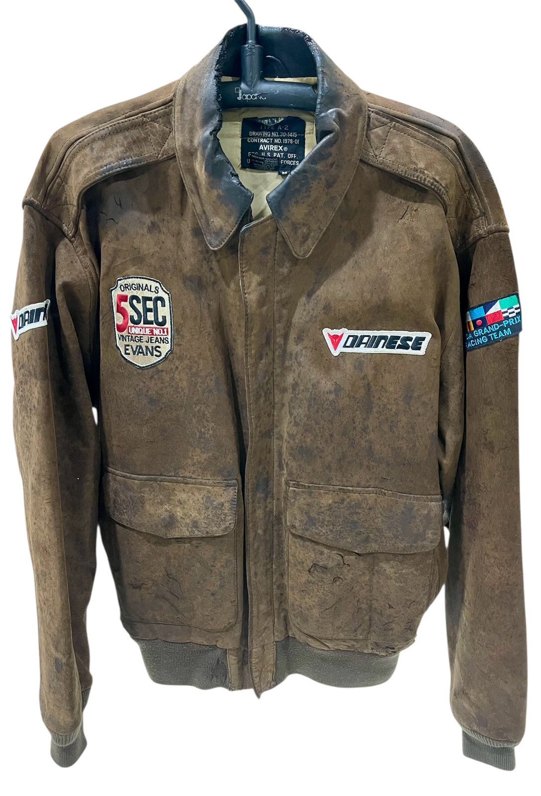 Avirex AVIREX TYPE A-2 US ARMY AIR FORCE LEATHER FLIGHT JACKET Size US M / EU 48-50 / 2 - 1 Thumbnail