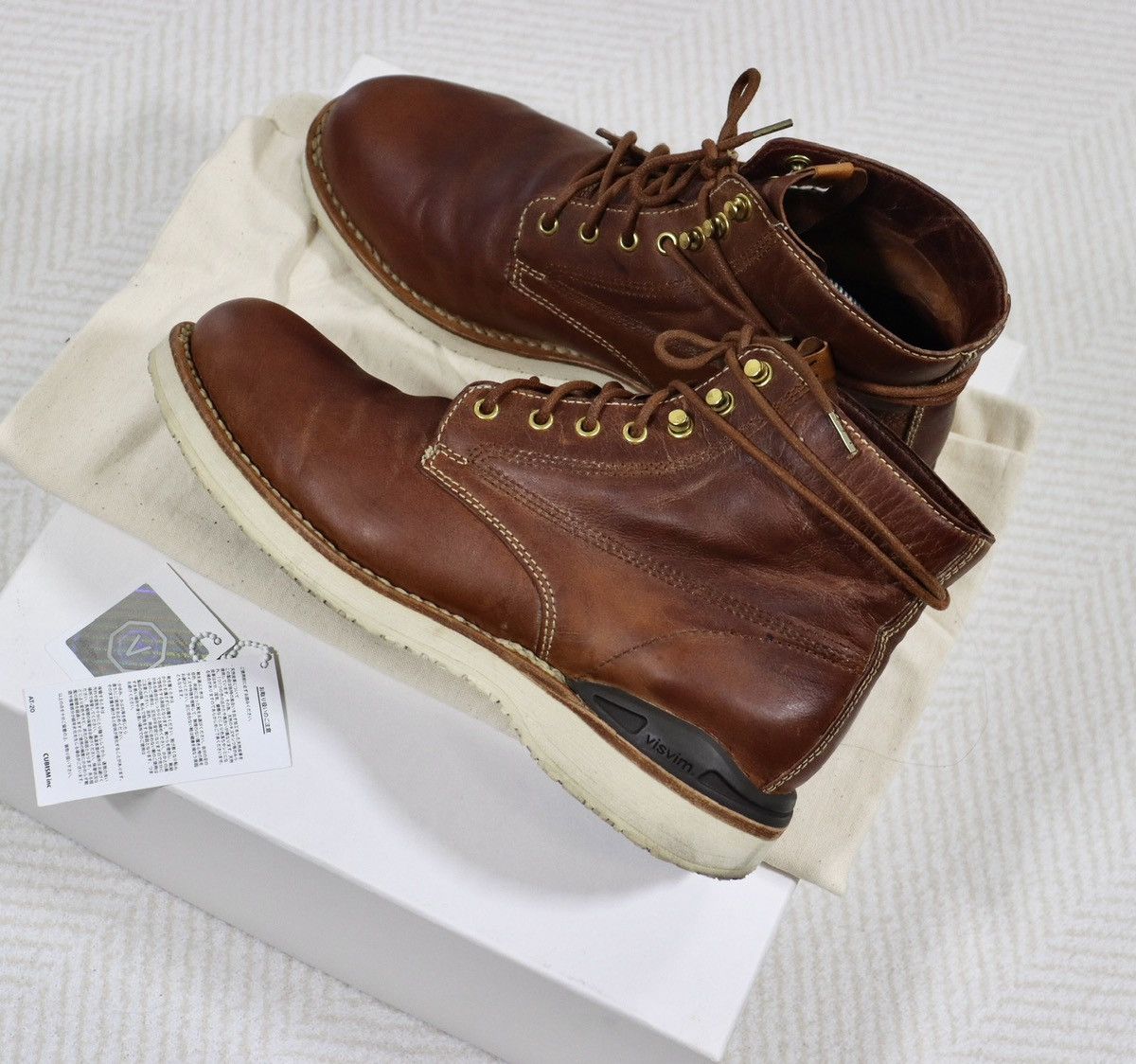 visvim VIRGIL BOOTS KNGR-FOLK M9.5