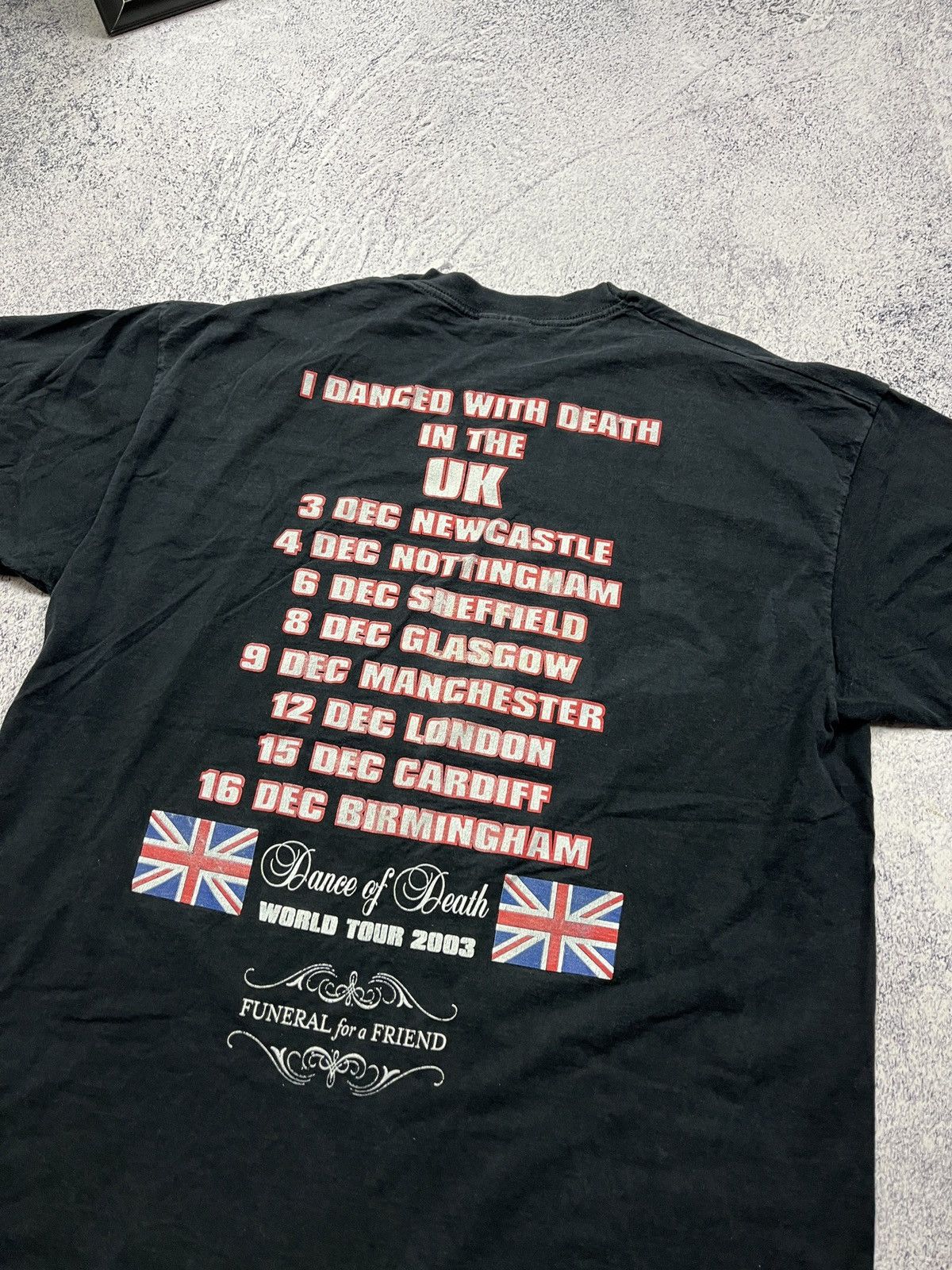 Band Tees × Vintage Vintage 2003 Iron Maiden World Tour T-Shirt Dance Of Death Size US XL / EU 56 / 4 - 12 Thumbnail