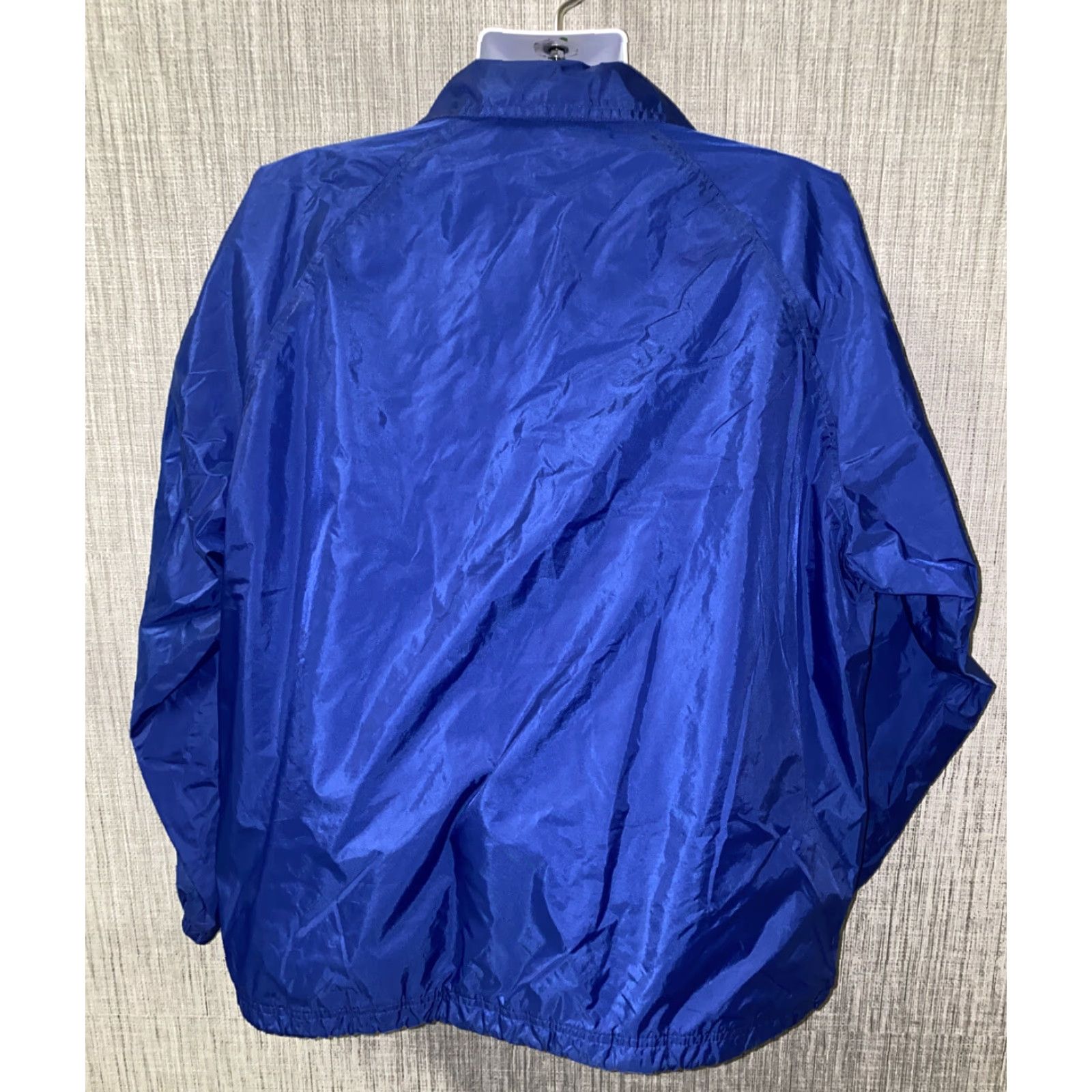 Port Authority Port Authority Mens Blue Sport Tek Snap Button Jacket Size L Size US L / EU 52-54 / 3 - 5 Thumbnail
