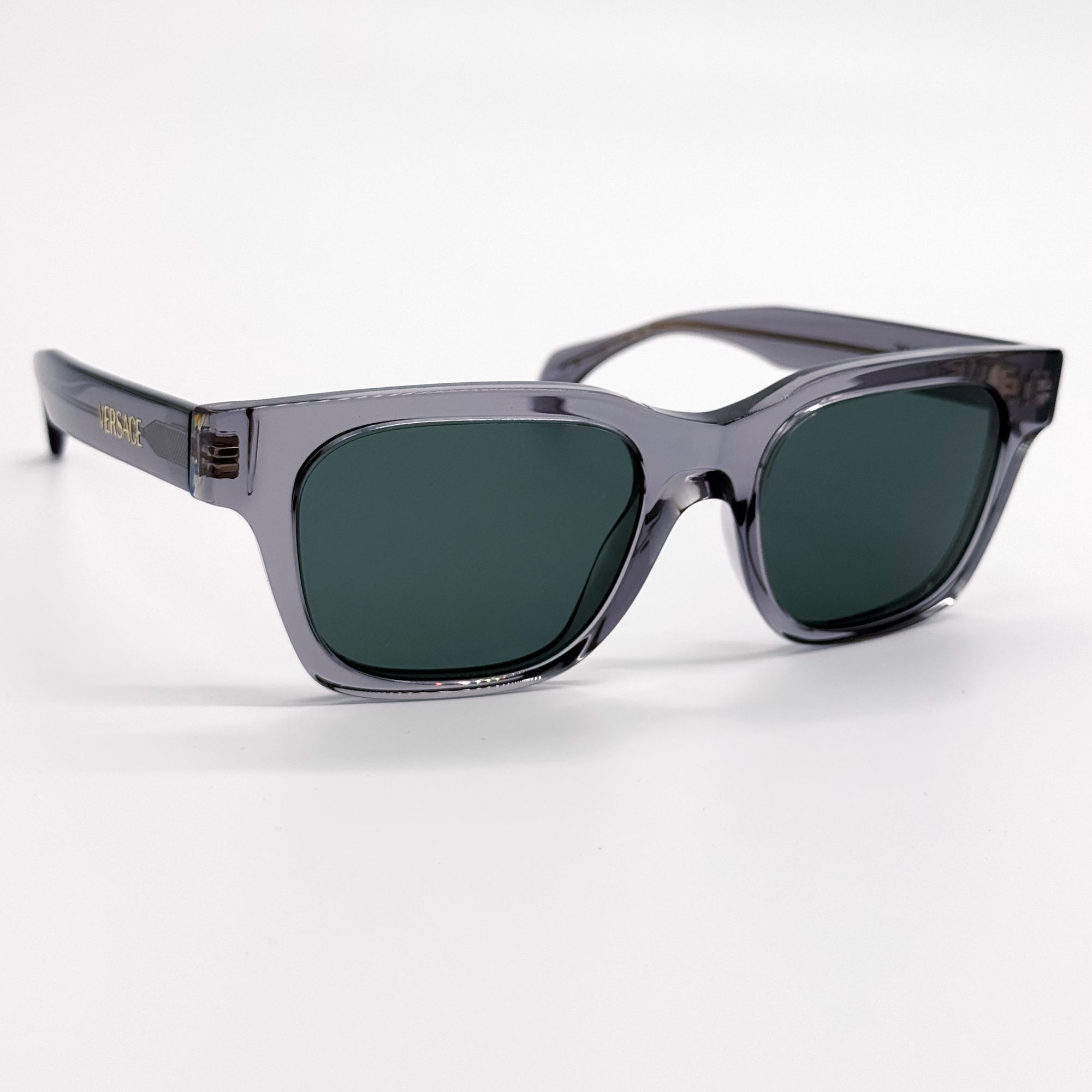 Versace NEW VE4486 5510/71 VERSACE GRAY GREEN UNISEX SUNGLASSES VE44 Size ONE SIZE - 4 Thumbnail