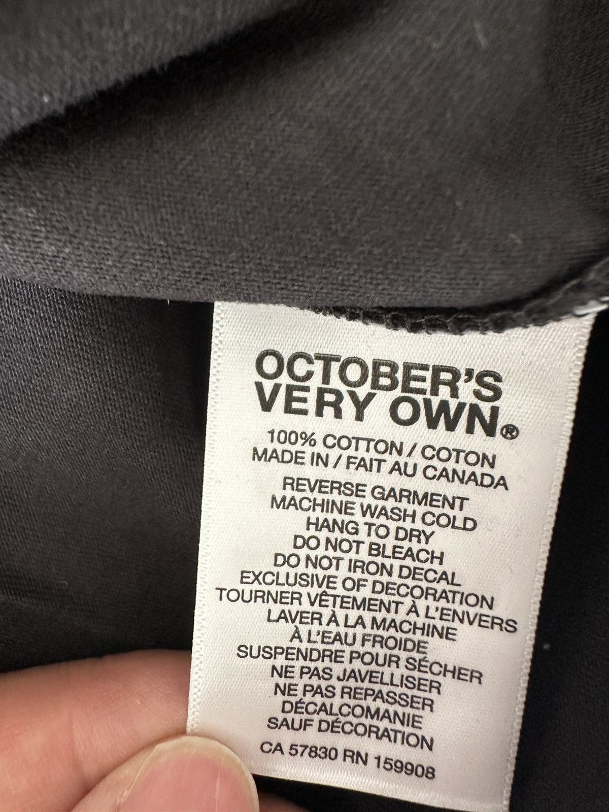 October's Very Own OVO x Raptor t-shirt XL Size US XL / EU 56 / 4 - 3 Thumbnail