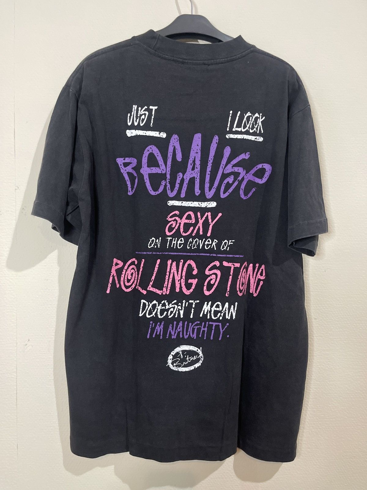 Band Tees × Designer × Vintage Britney sprears fan made shirt Size US L / EU 52-54 / 3 - 2 Thumbnail