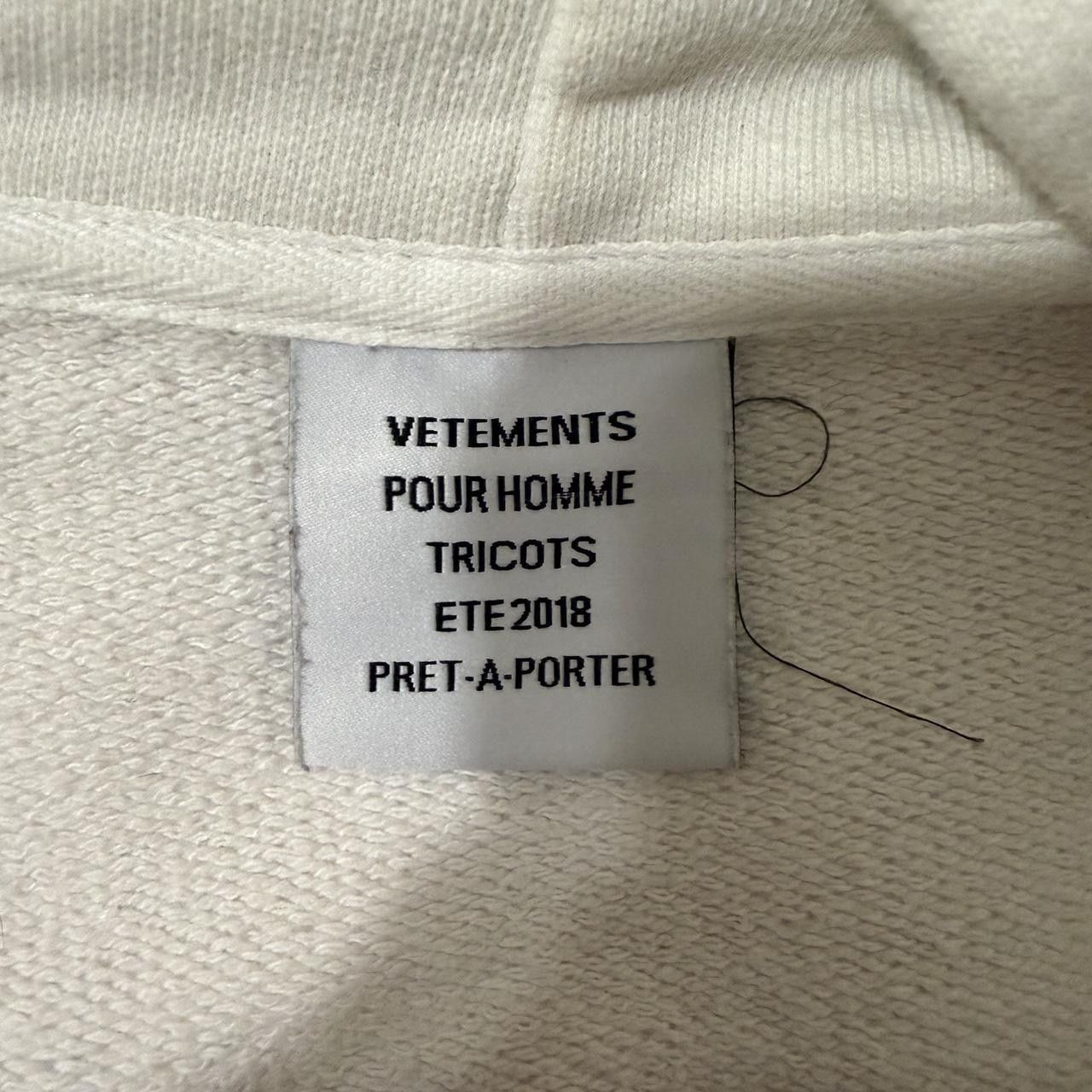 Vetements VETEMENTS CALENDAR HOODIE ZIP UP 2018 Size US S / EU 44-46 / 1 - 3 Thumbnail