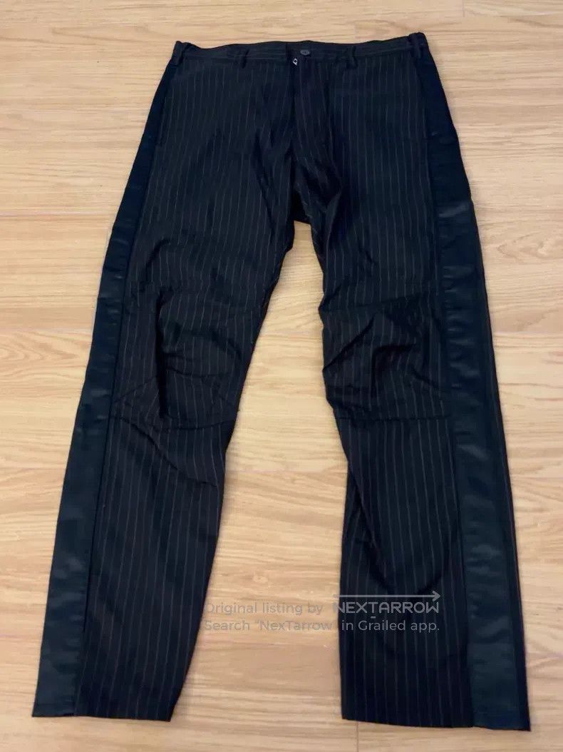 Comme des Garcons Comme Des Garcons size M Black striped dress pants Size US 27 - 1 Thumbnail