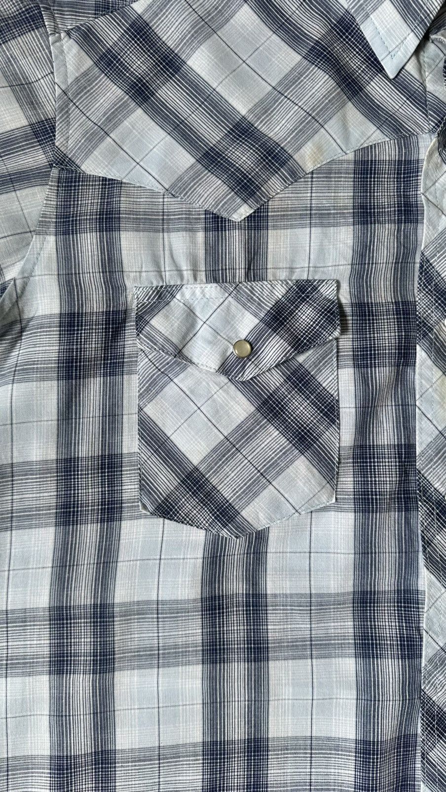 Wrangler VINTAGE WRANGLER WRENCHED COWBOY PEARL SNAP SHIRT Size US L / EU 52-54 / 3 - 2 Thumbnail
