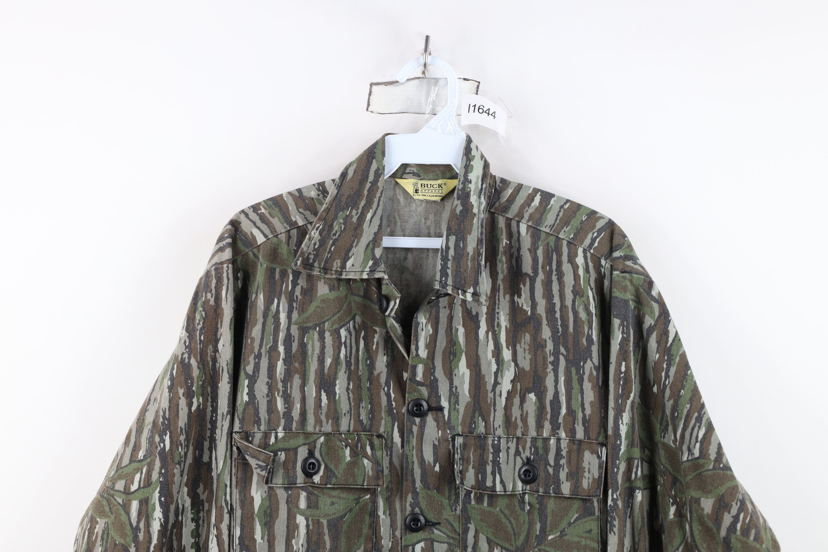 Vintage Vintage 80s 90s Streetwear Camouflage Shirt Jacket Jac USA Size US M / EU 48-50 / 2 - 2 Thumbnail