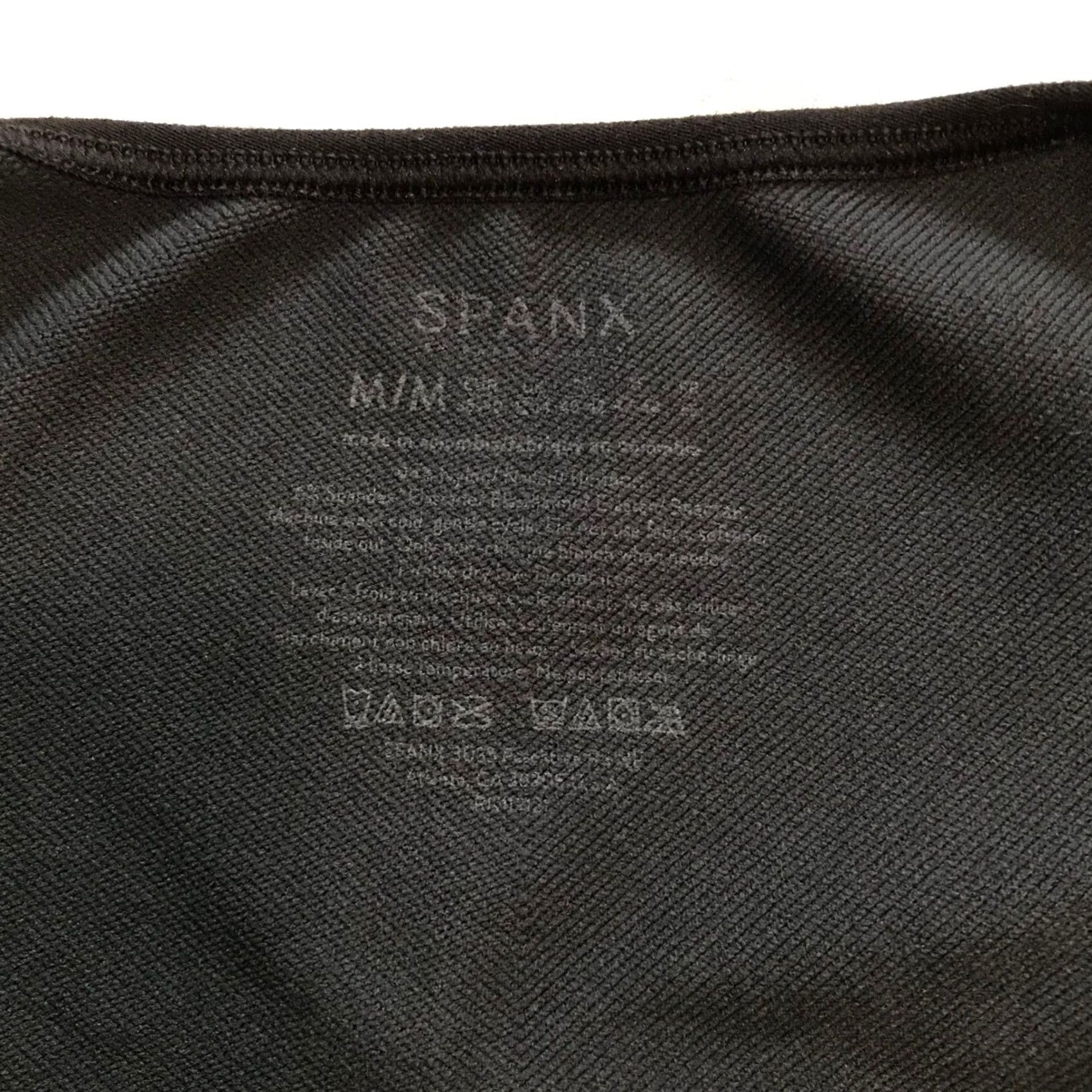 Spanx Spanx Camouflage Seamless Crop Tank Top M/M Black Grey Activewear Size M / US 6-8 / IT 42-44 - 4 Thumbnail