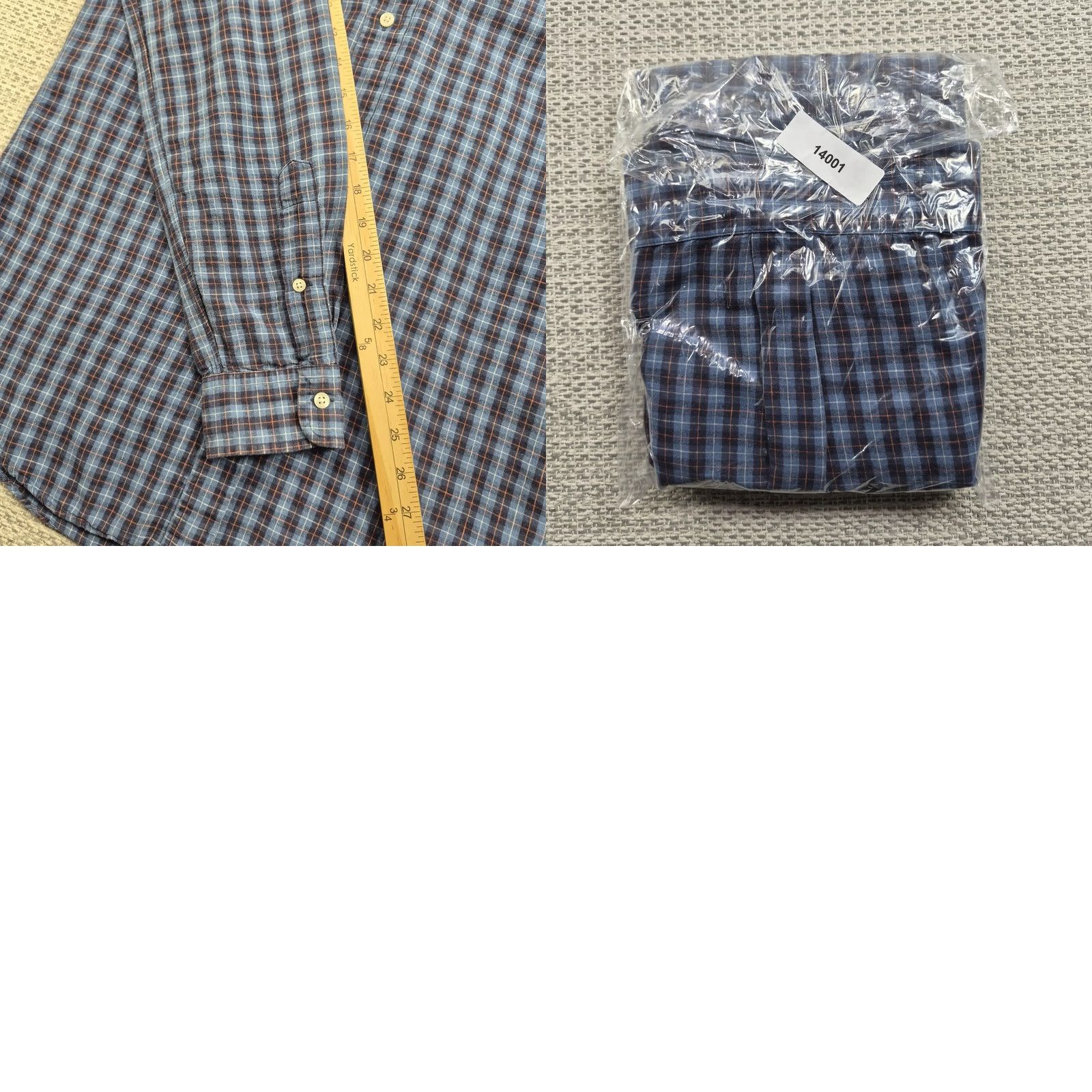 Ralph Lauren Ralph Lauren Button-Up Shirt Mens Small Plaid Long Sleeve Classic Casual Preppy Size US S / EU 44-46 / 1 - 9 Thumbnail