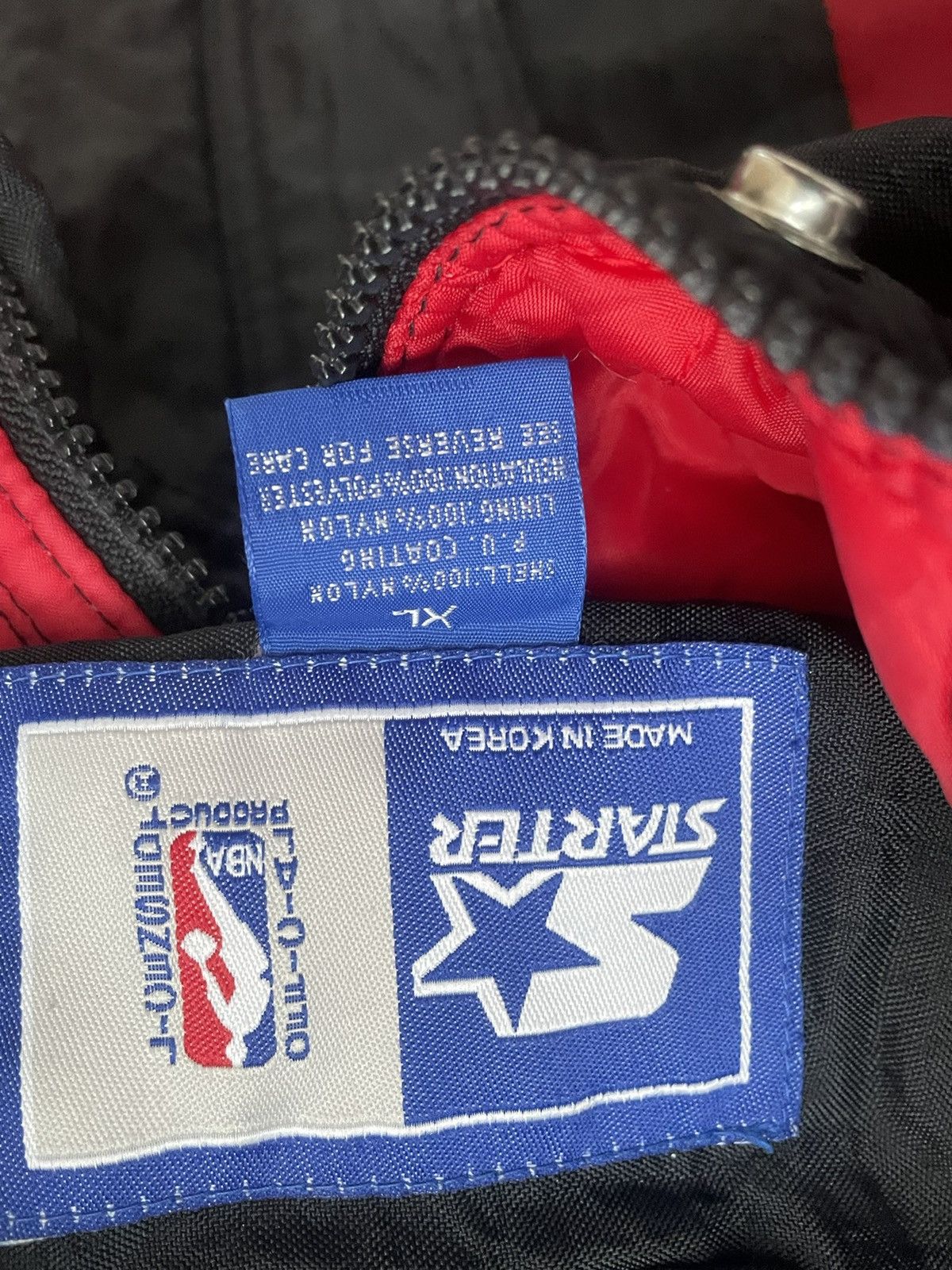 NBA × Starter × Vintage Rare NBA Chicago Bulls Jacket Bomber vintage 90’s Size US XL / EU 56 / 4 - 8 Thumbnail