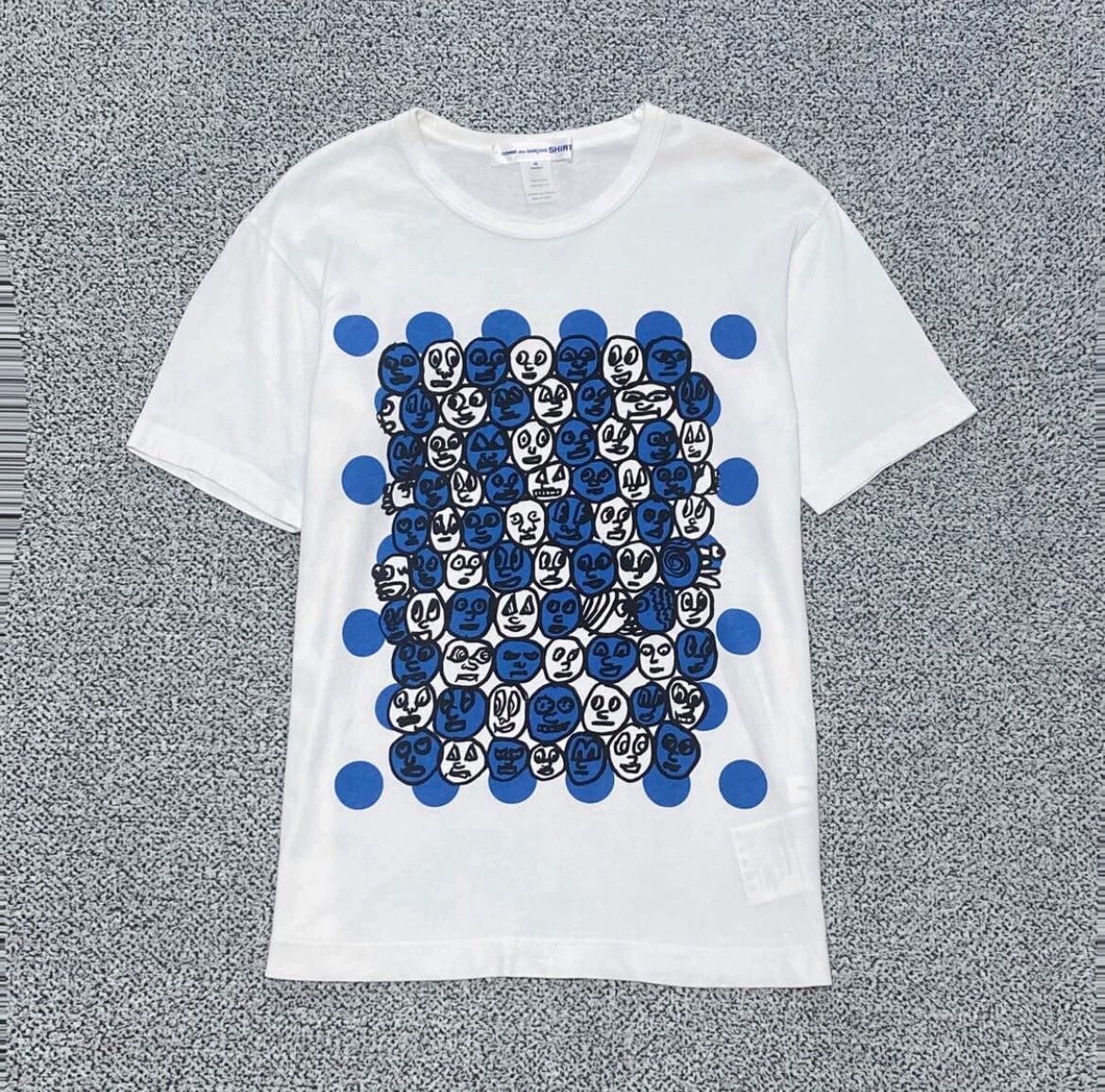 Comme des Garcons Comme des Garçons Doll Print Artistic Short Sleeve Tee Size US M / EU 48-50 / 2 - 2 Thumbnail