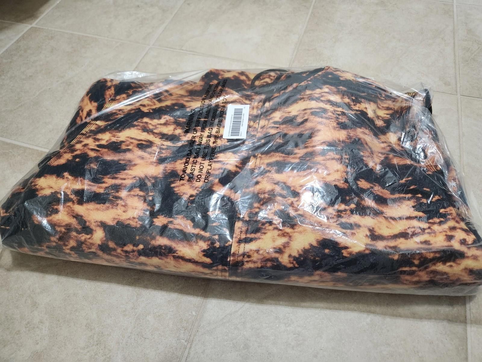 Supreme Supreme AOI Embroidered Hooded Work Jacket Flames XXL Size US XXL / EU 58 / 5 - 1 Thumbnail