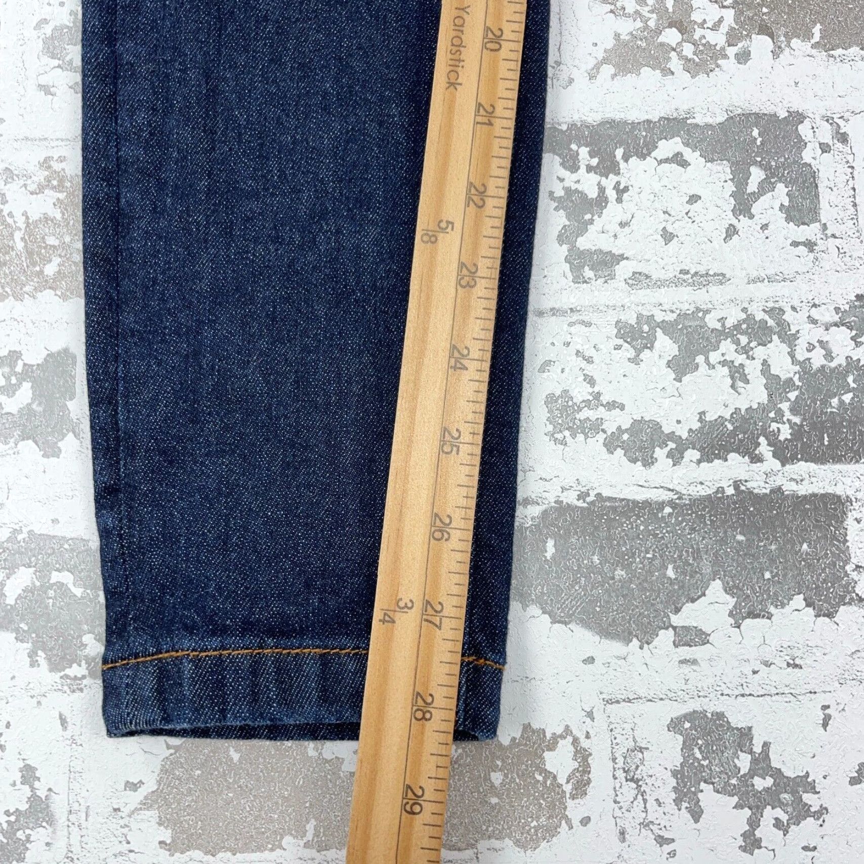 Vintage Judy Blue Jeans Women 29 Skinny Fit High Rise Dark Wash Stretch Denim Pants Size 29" - 7 Thumbnail