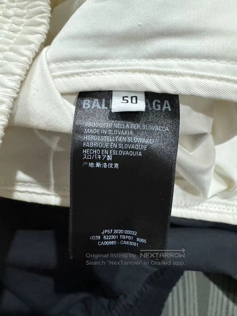 Balenciaga Balenciaga Black White Jacket Size 50. Size US L / EU 52-54 / 3 - 4 Thumbnail