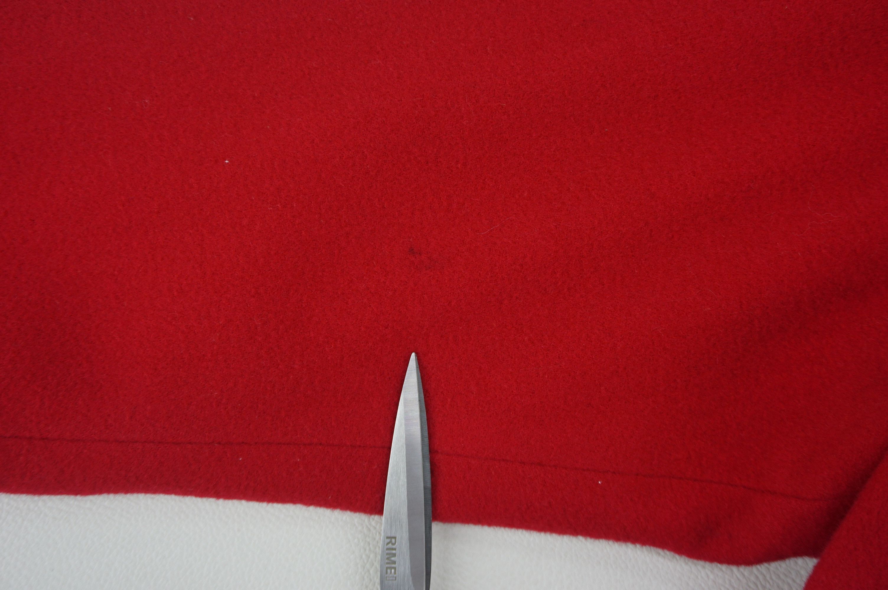 Max Mara Alta Made Jacket Red Wool Sailor Coat Size S / US 4 / IT 40 - 11 Thumbnail