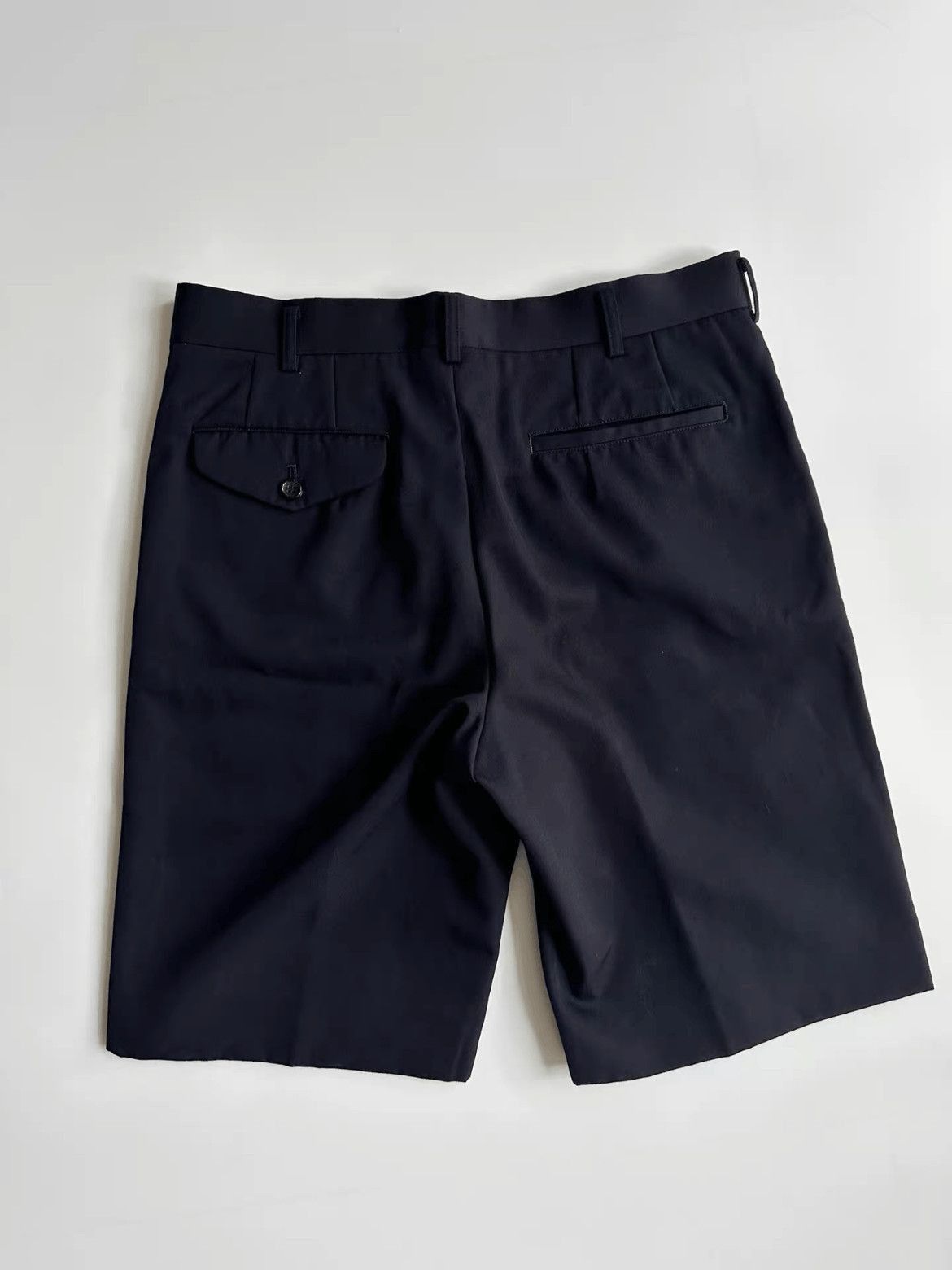 Comme des Garcons Homme Plus Sz M Comme Des Garcons Homme Plus Wool Shorts-2508 Size US 30 / EU 46 - 3 Thumbnail