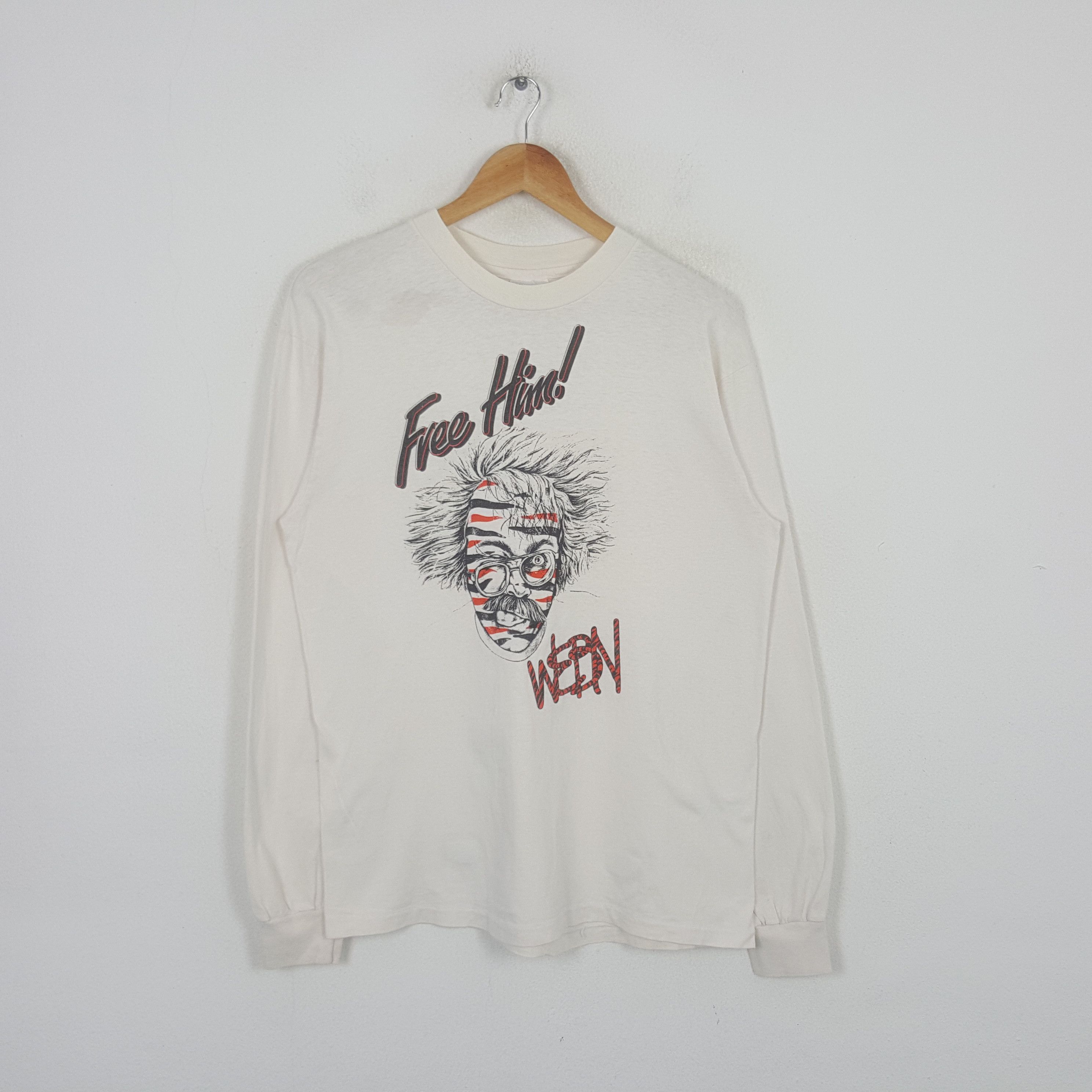 Vintage Vintage WEBN Rock Radio Station Promo Tshirt RR25 Size US M / EU 48-50 / 2 - 1 Thumbnail