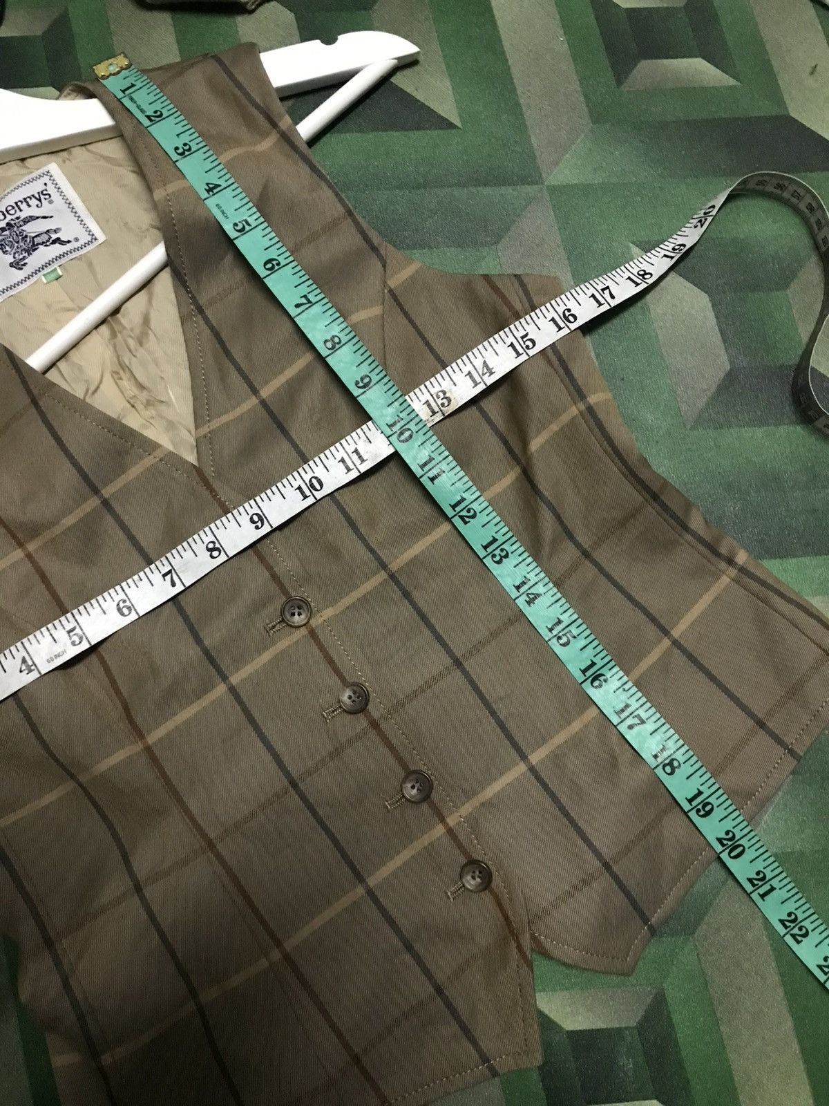 Burberry × Vintage Burberrys Vintage Vest Size US S / EU 44-46 / 1 - 6 Thumbnail