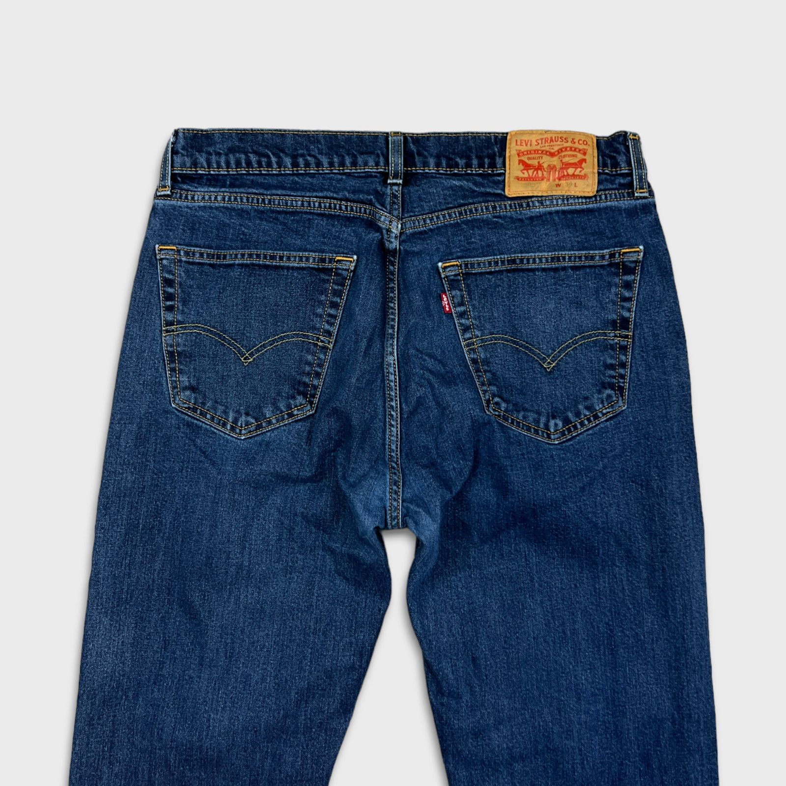 Levi's × Vintage Levi's 505 Jeans 34x32 Regular Fit Straight Leg Denim Pant Size US 34 / EU 50 - 5 Thumbnail