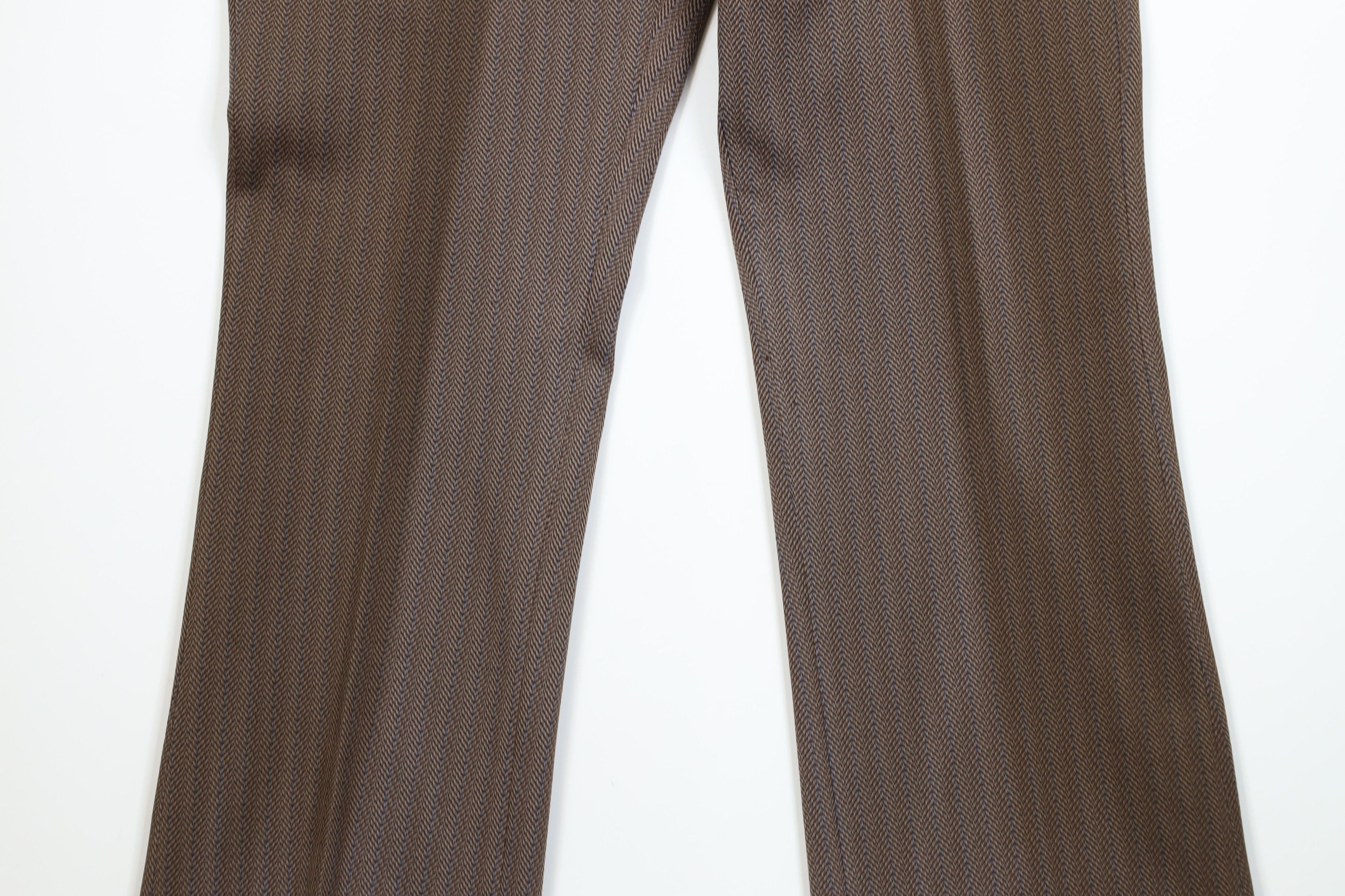 Vintage Vintage 60s 70s Streetwear Knit Bell Bottoms Chino Pants USA Size US 36 / EU 52 - 3 Thumbnail