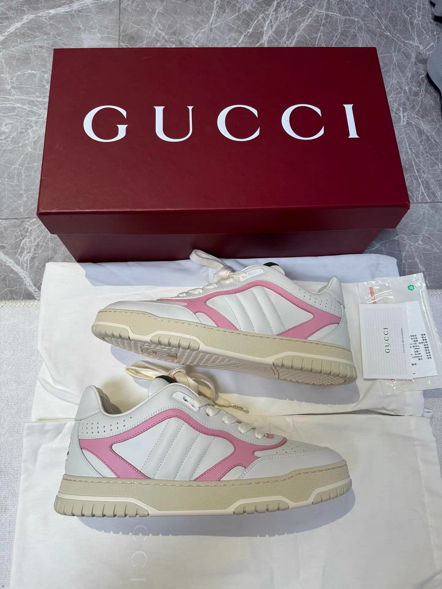Gucci Gucci Reweb Colorblock Sneakers K6 Size US 9 / IT 39 - 9 Thumbnail