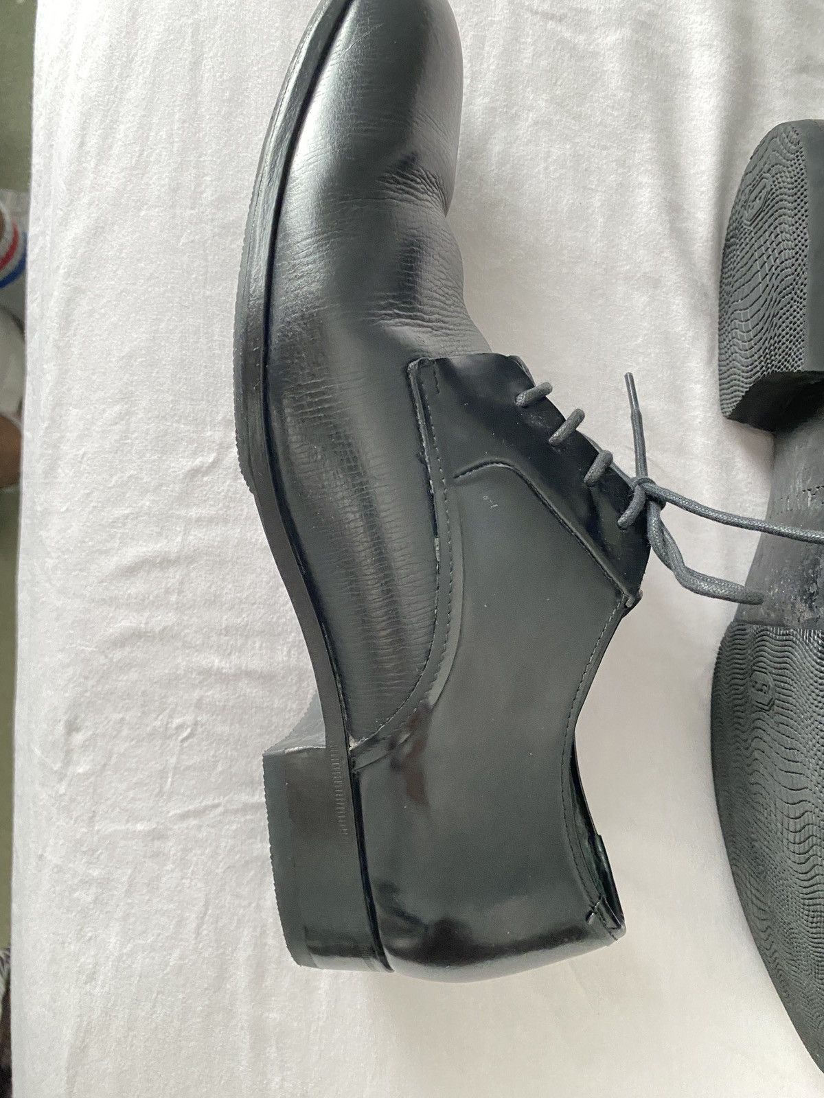 Lanvin Leather and Patent Leather Dress Shoe - Lanvin Size US 10 / EU 43 - 6 Thumbnail