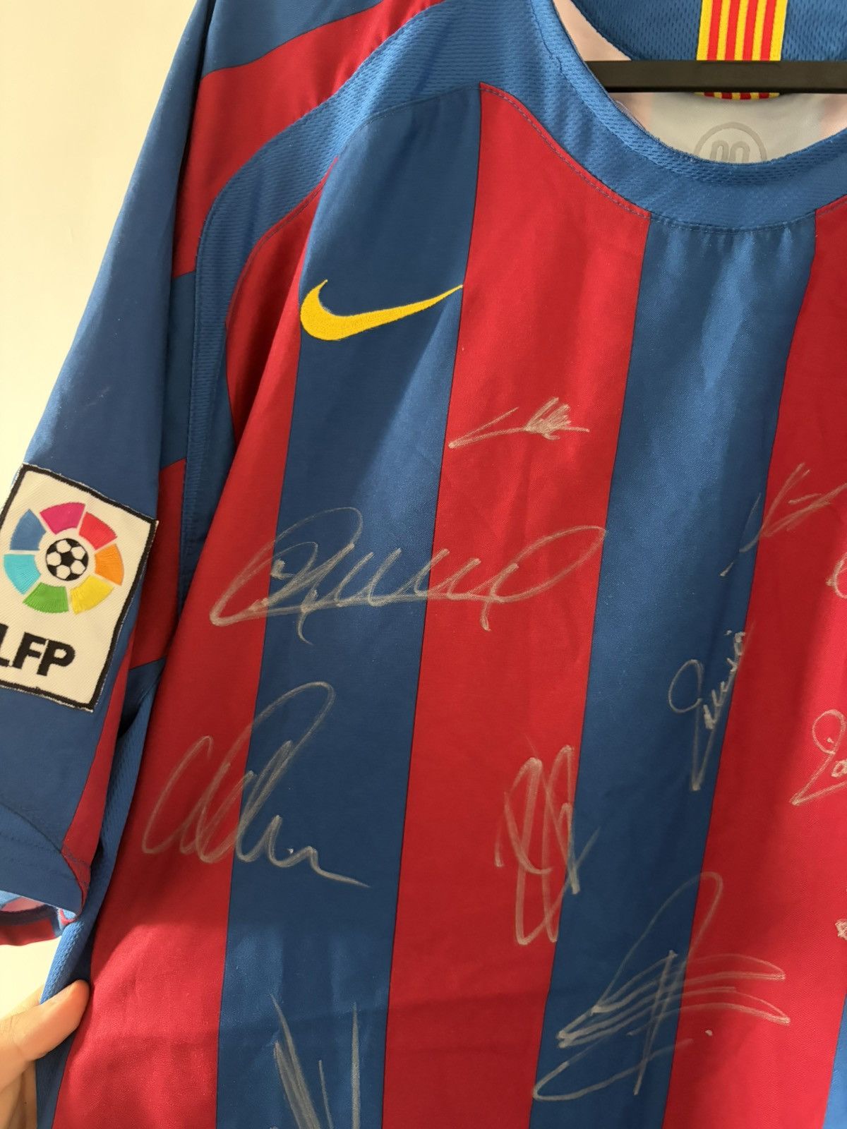 Barcelona nike 2005/2006 domowa vintage — zdjęcie 2