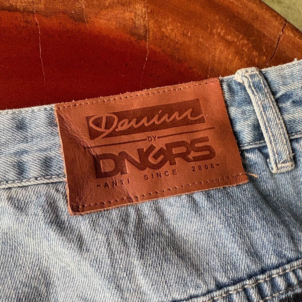 JNCO Y2K Tiger Style Dangerous DNGRS Jorts Pants Size US 44 / EU 60 - 8 Thumbnail