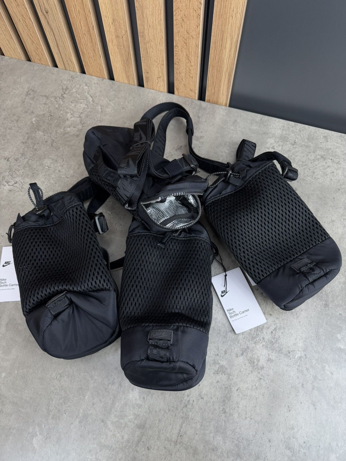 Nike Nike Tech Bottle Bag Black OS Size ONE SIZE - 9 Thumbnail