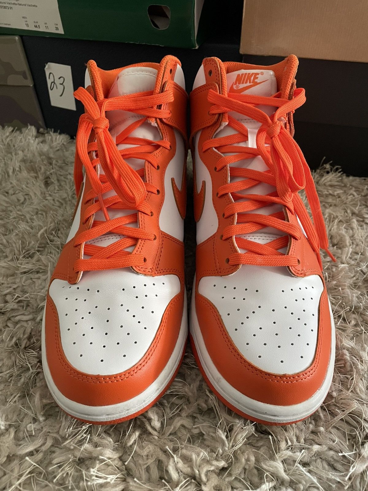 Nike Nike Dunk High Syracuse Size US 9.5 / EU 42-43 - 3 Thumbnail