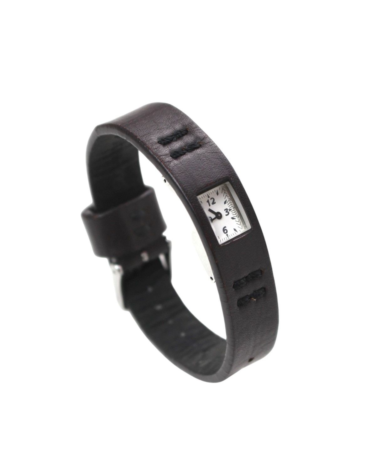 Issey Miyake × Seiko 1996 CABANE DE ZUCCA CHEWING GUM SEIKO QUARTZ LEATHER WATCH Size ONE SIZE - 3 Thumbnail