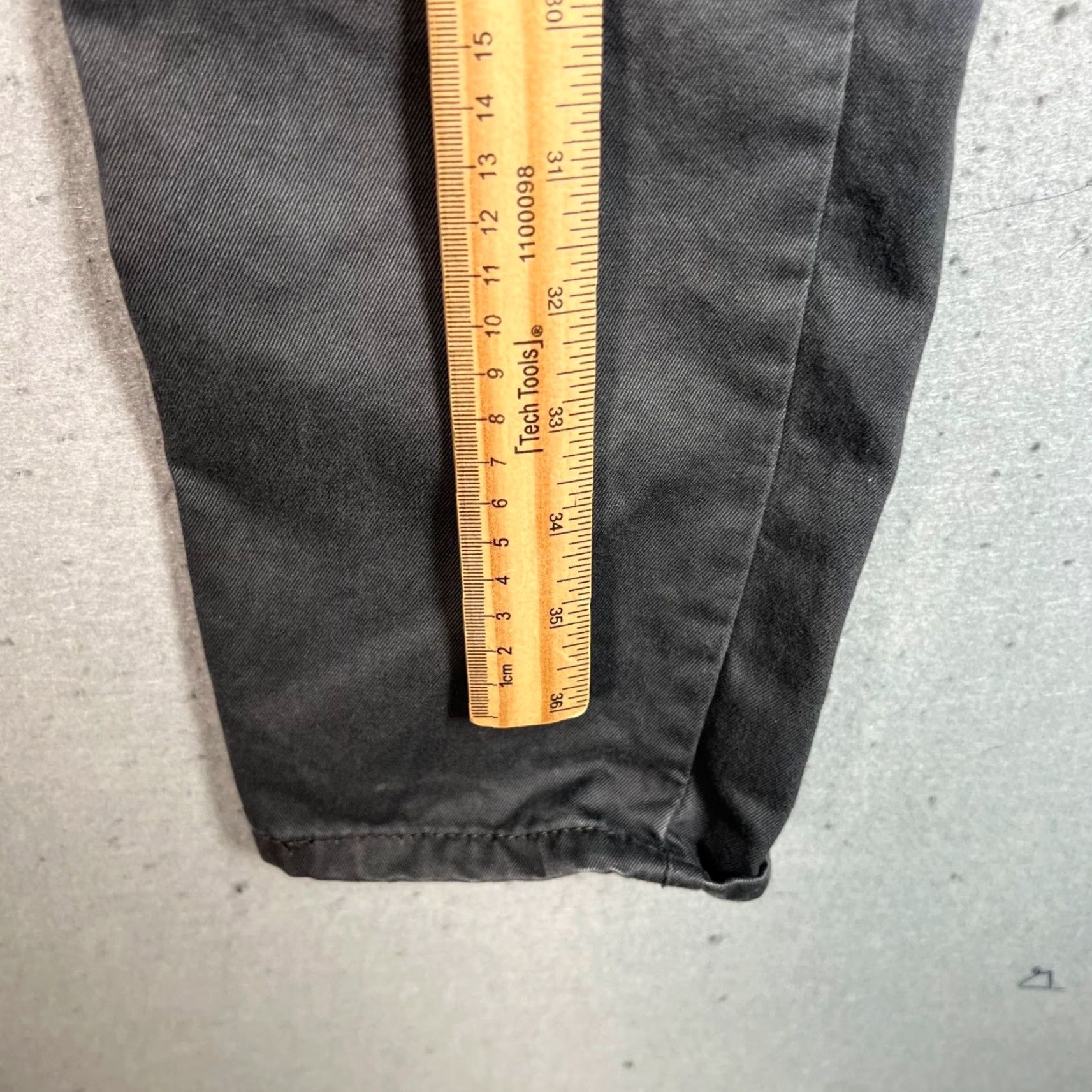 Levi's Levi's 511 Jeans Slim Gray 36x30 Mens Denim Cotton 5-Pocket Regular Inseam 29in Vintage No - Levi's 500 Series - Size 36 Adult Mens Size US 36 / EU 52 - 7 Thumbnail