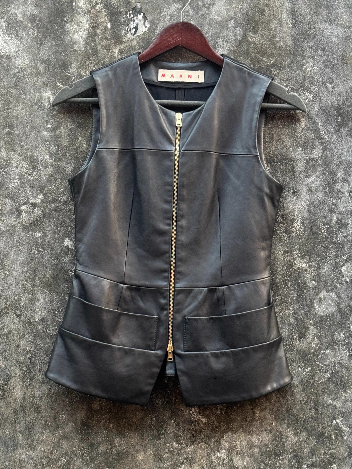 Marni Marni sheepskin gilet Excellent Size 38 IT Size XS / US 0-2 / IT 36-38 - 1 Thumbnail