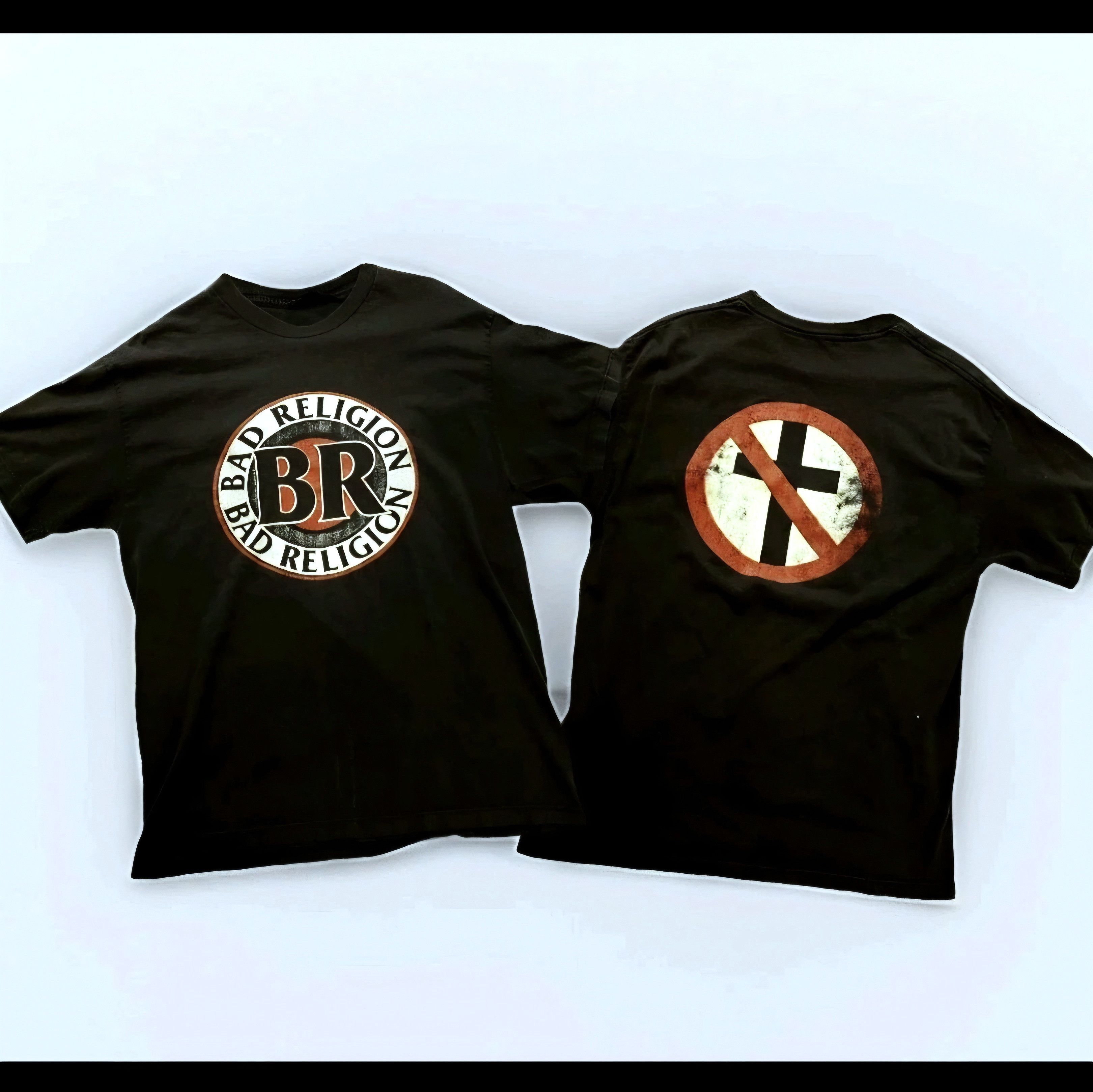 Other 94' Bad Religion T-Shirt BR Circle + Crossbuster SoCal Promo Size US XL / EU 56 / 4 - 1 Thumbnail