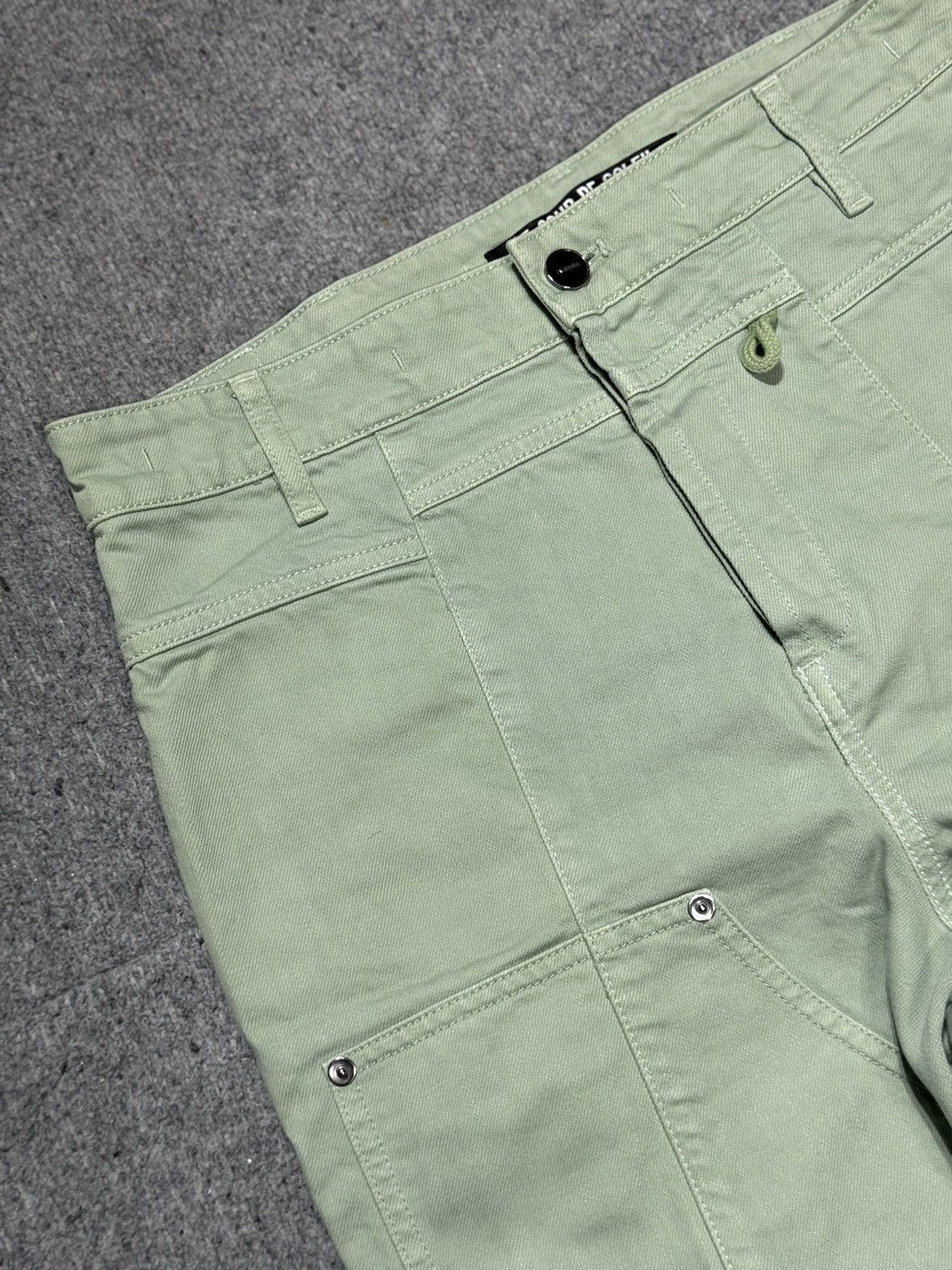 Jacquemus Jacquemus Double Knee Pants Green Size US 30 / EU 46 - 3 Thumbnail