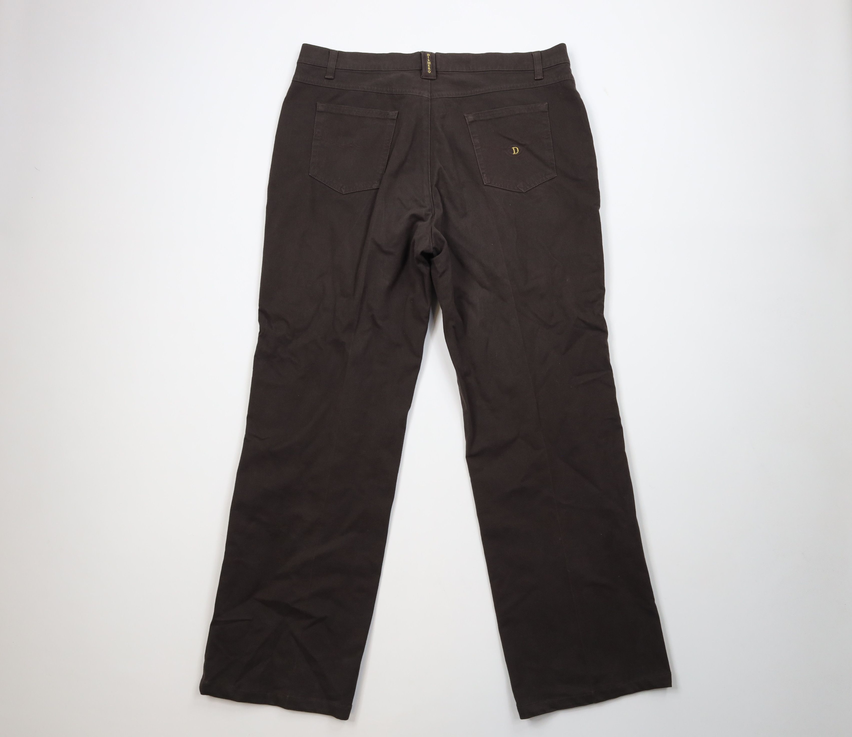 Vintage Vintage Y2K Streetwear Stretch Moleskin Wide Leg Pants Brown Size US 36 / EU 52 - 8 Thumbnail