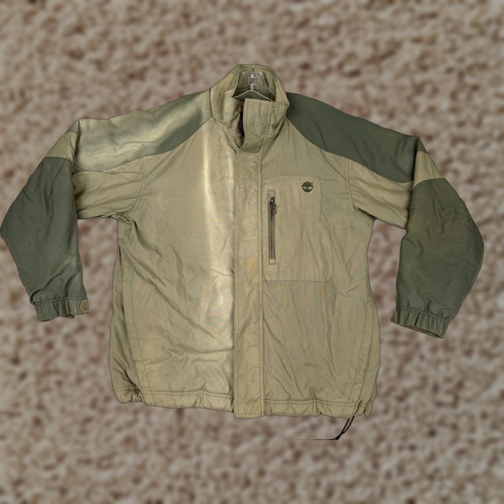 Timberland VINTAGE Timberland Weathergear Jacket Mens M Green Khaki Lined 90s Windbreaker Size US M / EU 48-50 / 2 - 1 Thumbnail