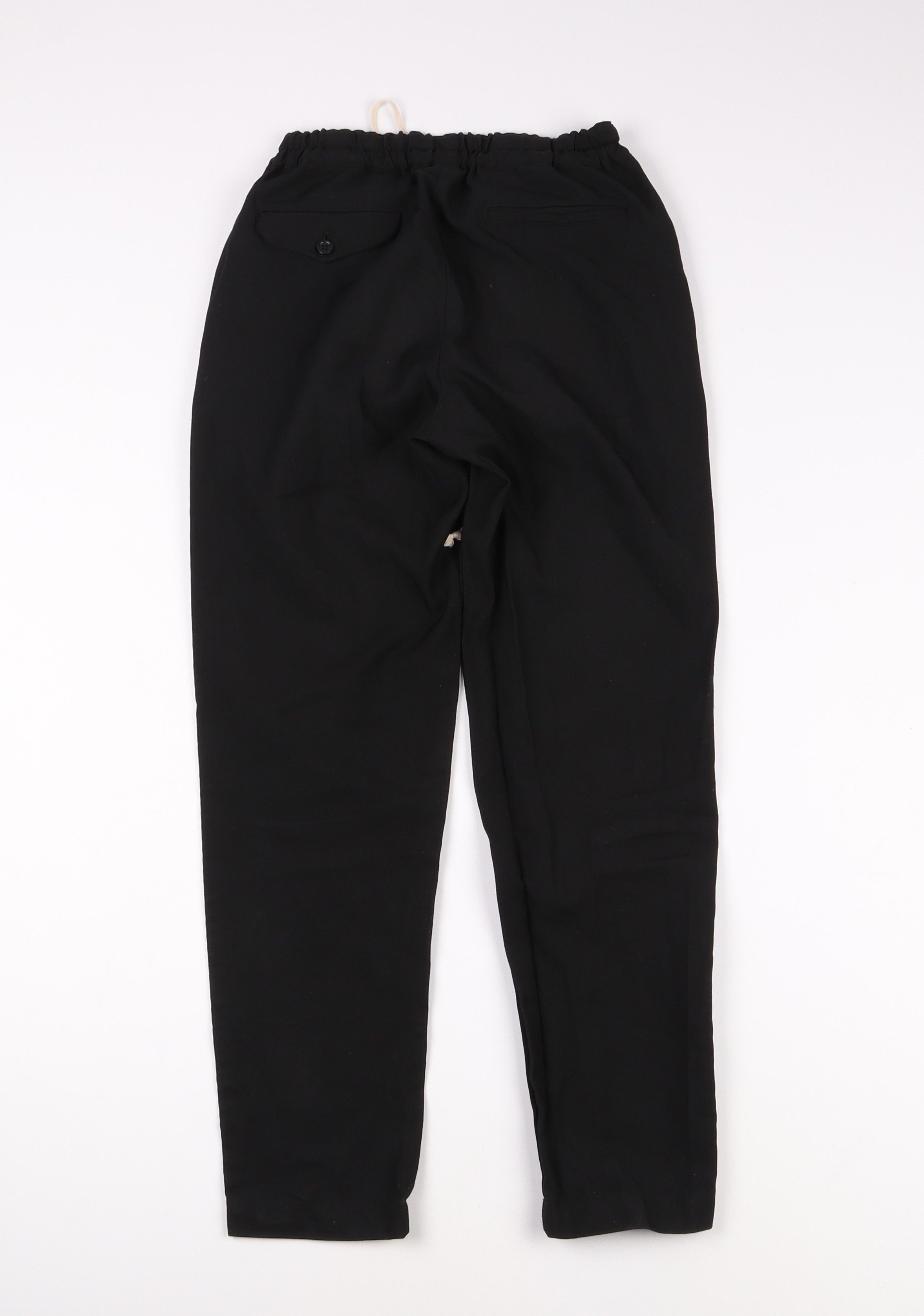 Comme des Garcons Comme des Garcons Black Straight Trousers Pants Size US 30 / EU 46 - 2 Thumbnail