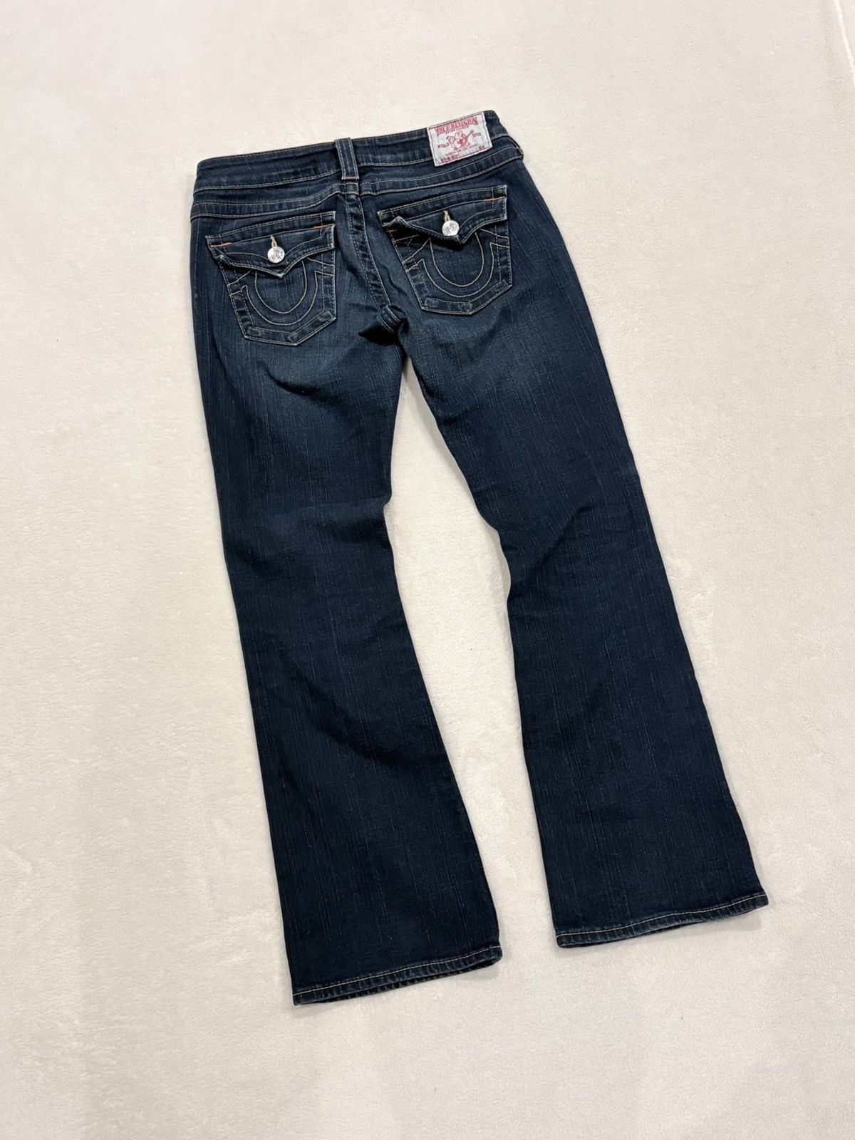 True Religion True Religion Becky low rise bootcut jeans dark wash Size 26" / US 2 / IT 38 - 1 Thumbnail