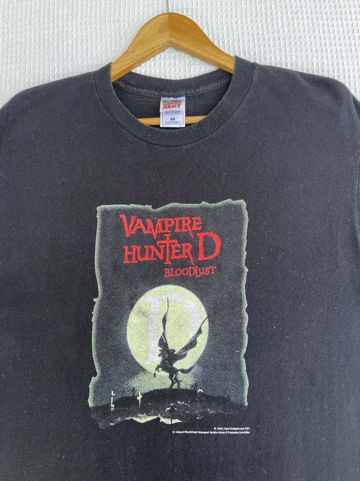 Expert Horror Rare🔥Vtg VAMPIRE HUNTER D Anime Movie Horror Tee Size US L / EU 52-54 / 3 - 8 Thumbnail