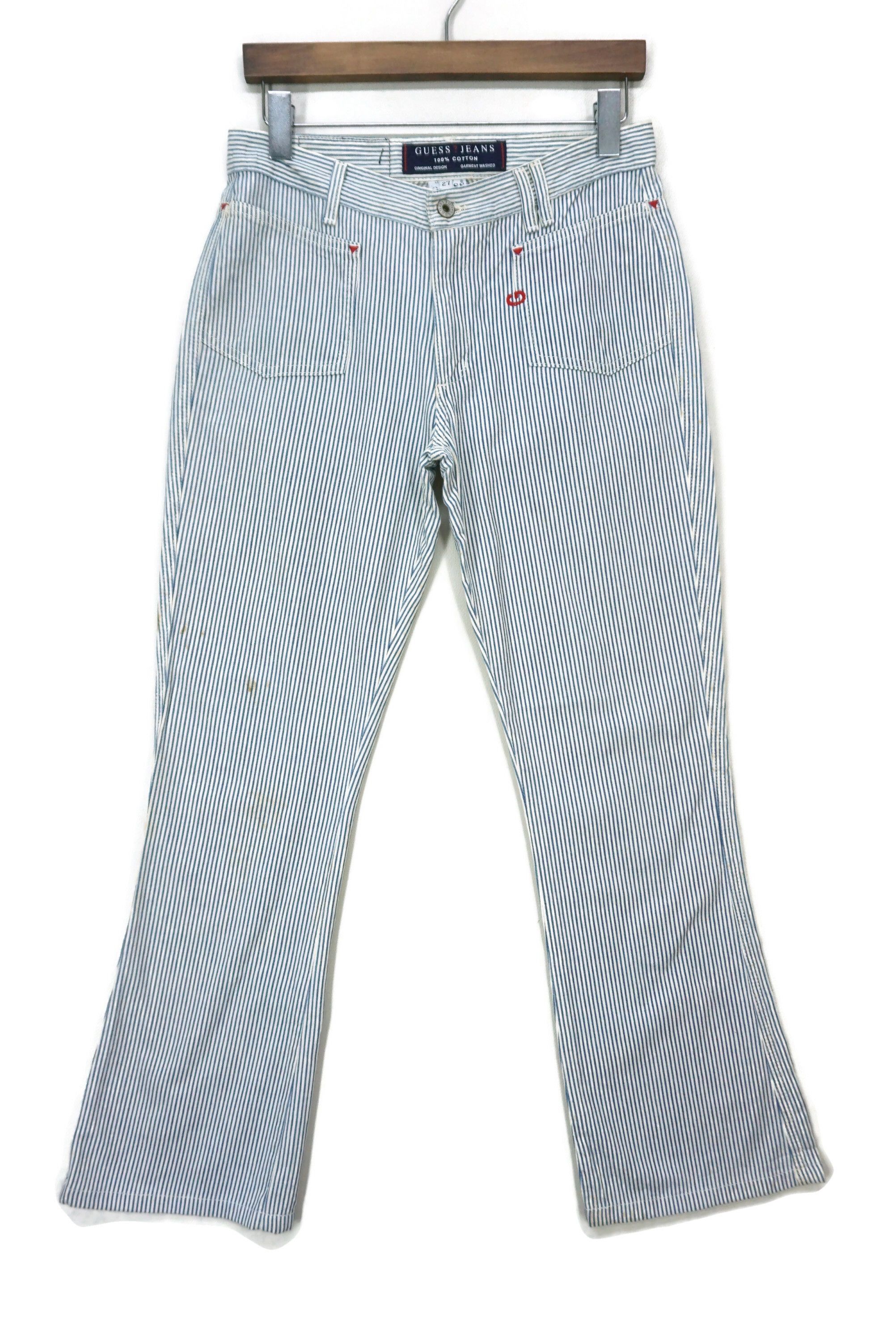 Guess Vintage Guess Jeans fit W29xL29.5 Bootcut Hickory USA Made Size 27" / US 4 / IT 40 - 1 Thumbnail