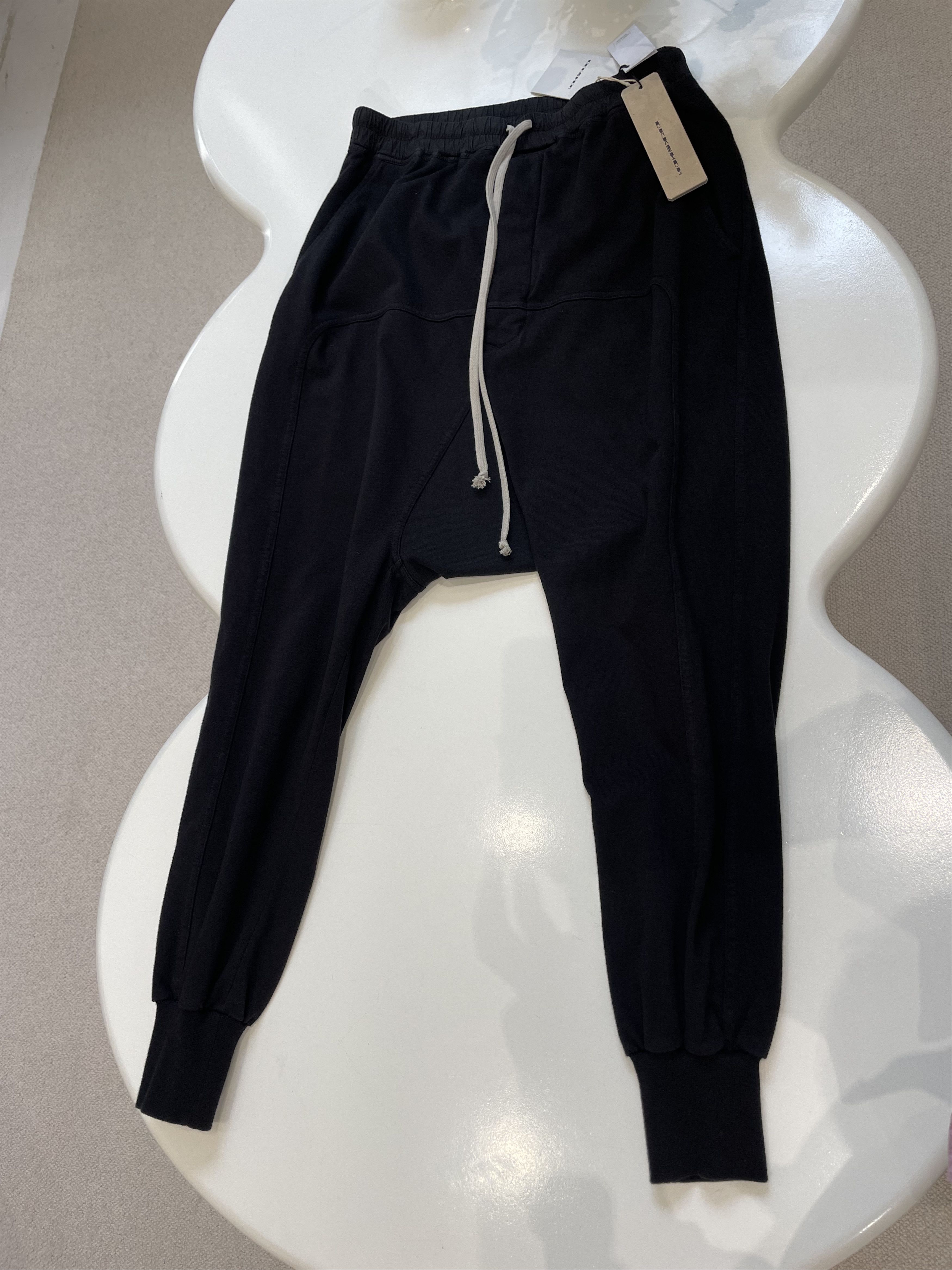 Rick Owens RICK OWENS DRKSHDW Prisoner Drawstring Pants RIG Size US 32 / EU 48 - 3 Thumbnail