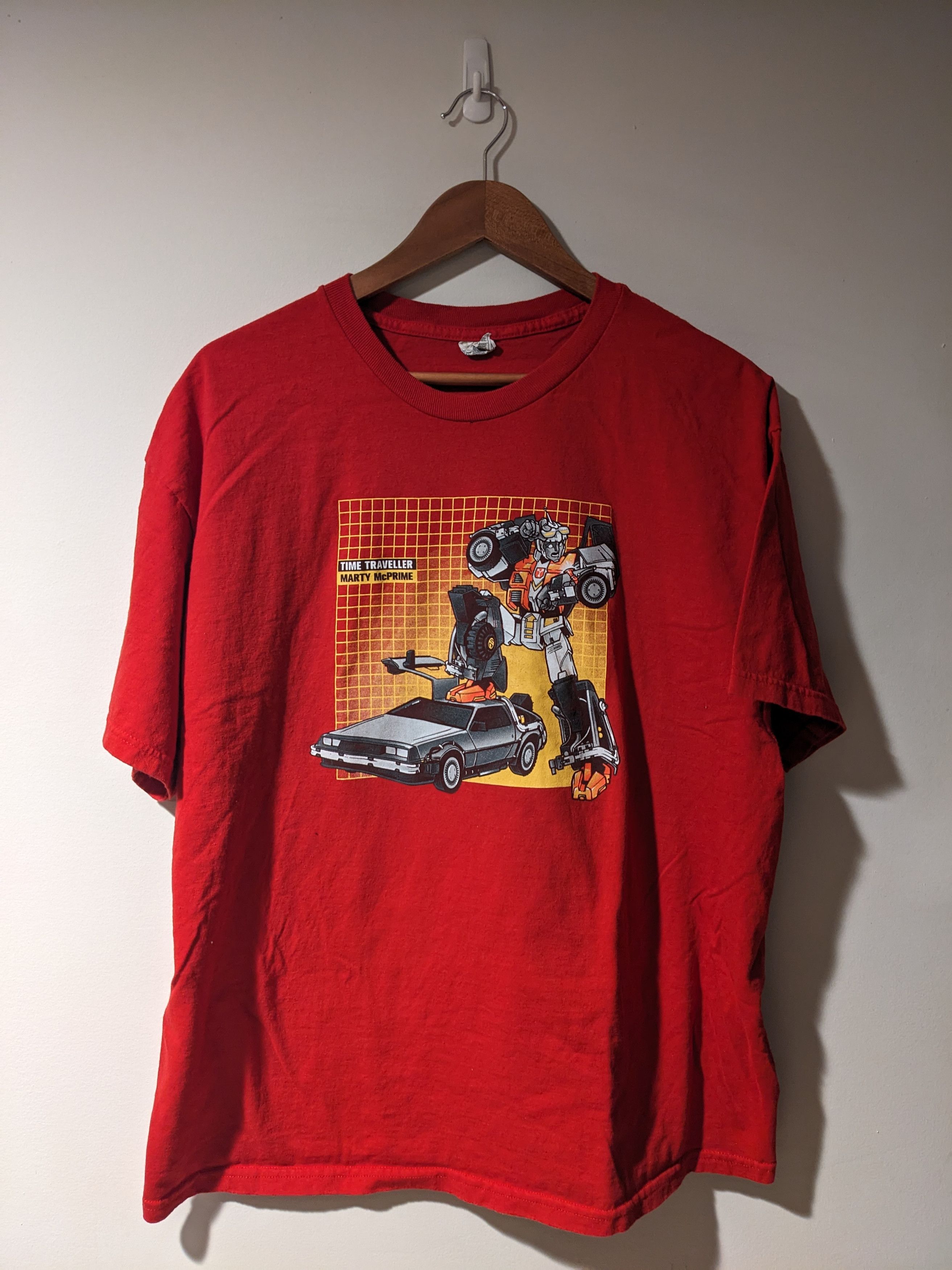 Cartoon Network × Vintage Vintage 2010's Transformers McFly Back to the Future T-Shirt Size US XL / EU 56 / 4 - 1 Thumbnail