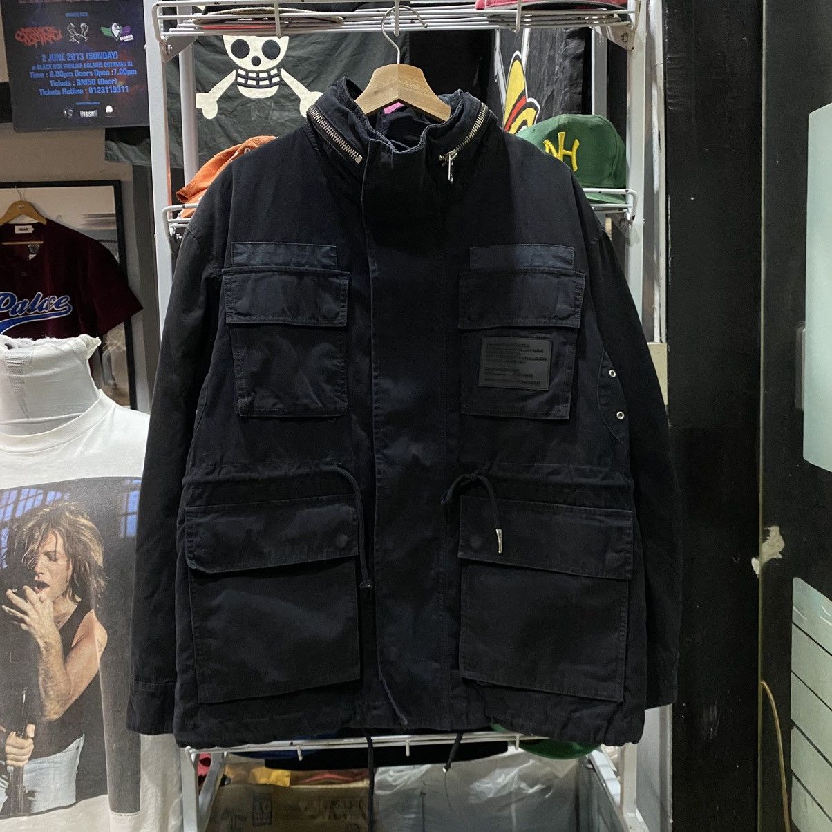 Diesel Diesel-IND 2019 multi pocket parka jacket Oversize Like New Size US S / EU 44-46 / 1 - 1 Thumbnail