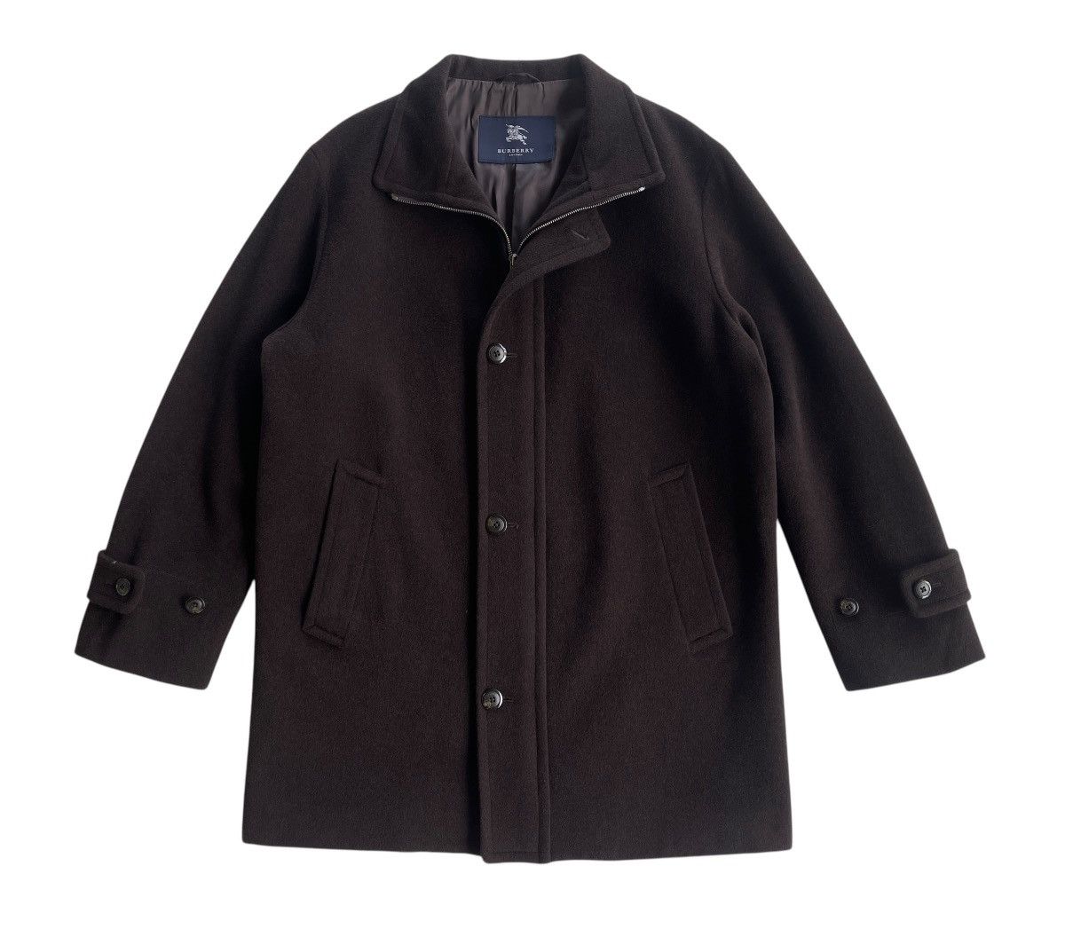 Burberry Burberry London Wool Jacket Coat Size US L / EU 52-54 / 3 - 3 Thumbnail