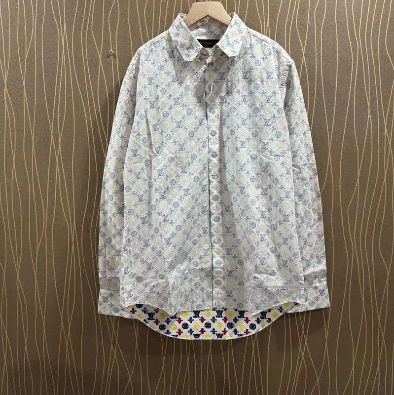 Louis Vuitton Louis Vuitton White Cotton Men's Shirt . Size US M / EU 48-50 / 2 - 1 Thumbnail