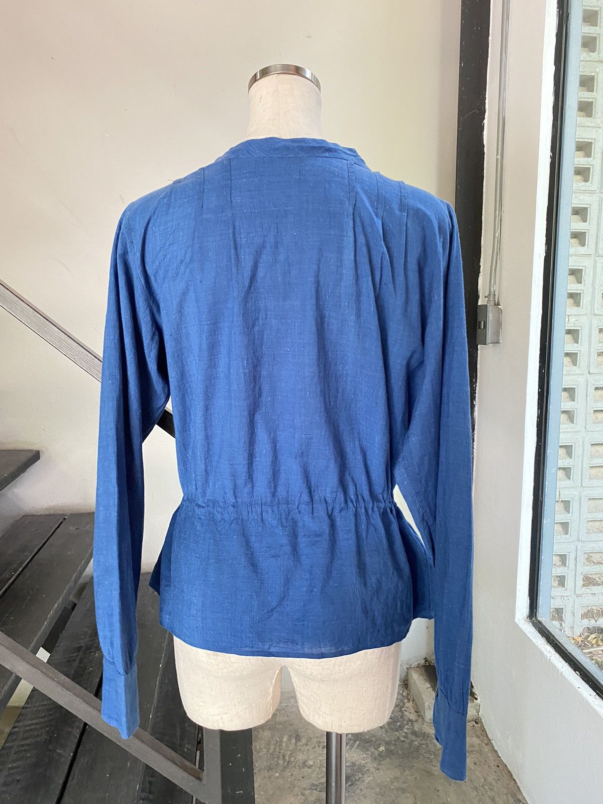 45rpm 45rpm Ruffled indigo Blouse Size XS / US 0-2 / IT 36-38 - 5 Thumbnail