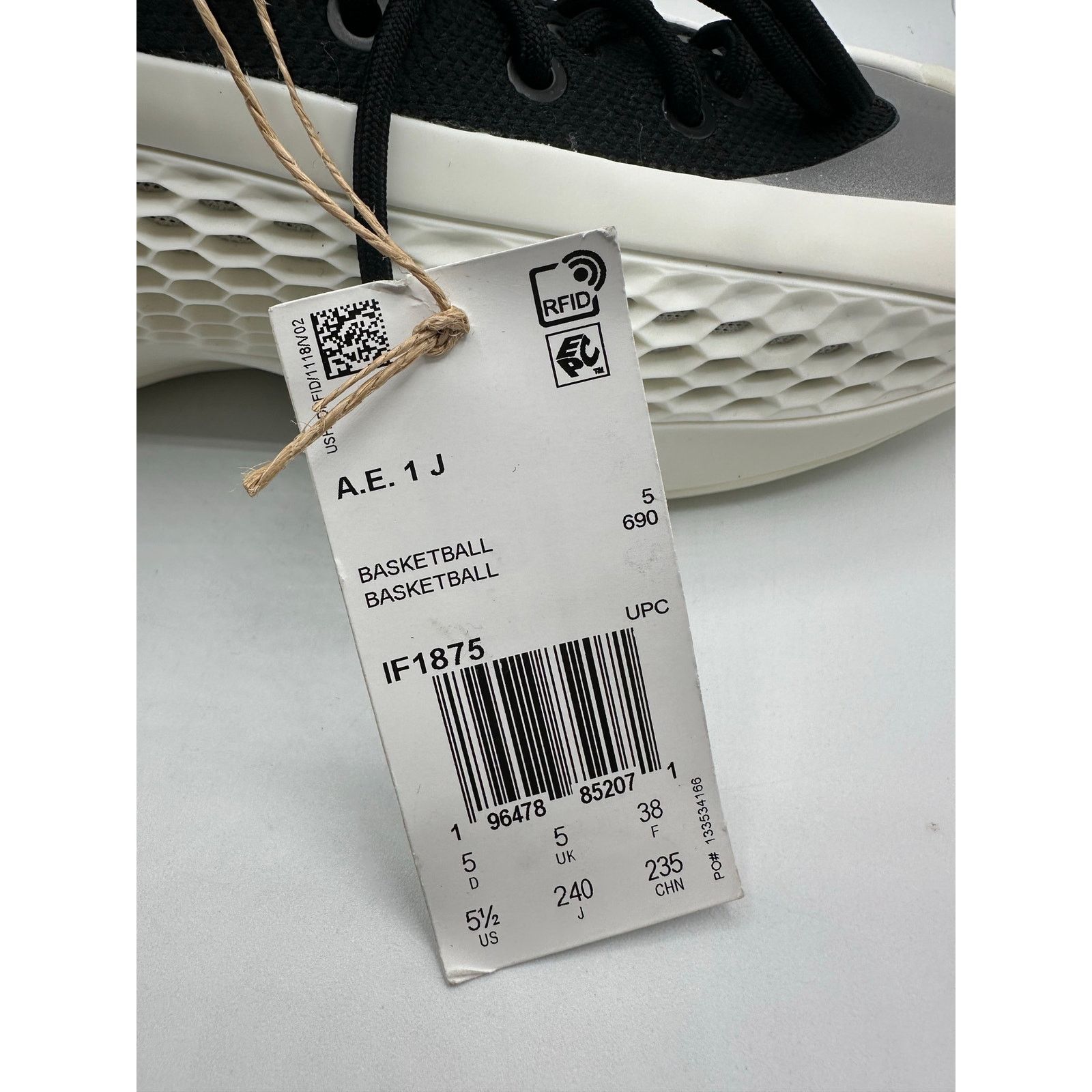 Adidas Adidas AE 1 J “Stormtrooper” size 5.5y/ 7 women’s Size US 5.5 / EU 38 - 6 Thumbnail