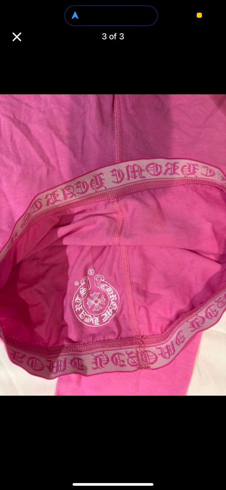 Chrome Hearts Chrome Heart Leggings Size 26" / US 2 / IT 38 - 3 Thumbnail