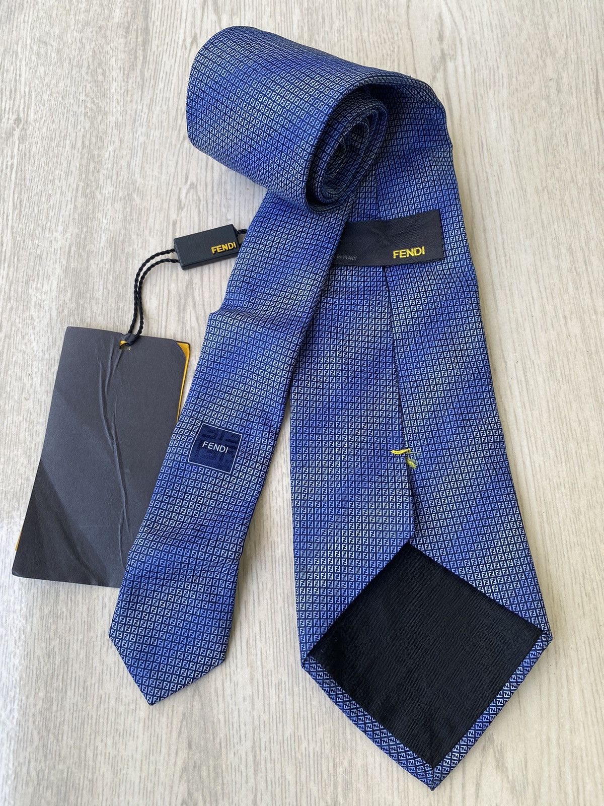 Fendi Fendi Monogram Ties New Old Stock Size ONE SIZE - 2 Thumbnail